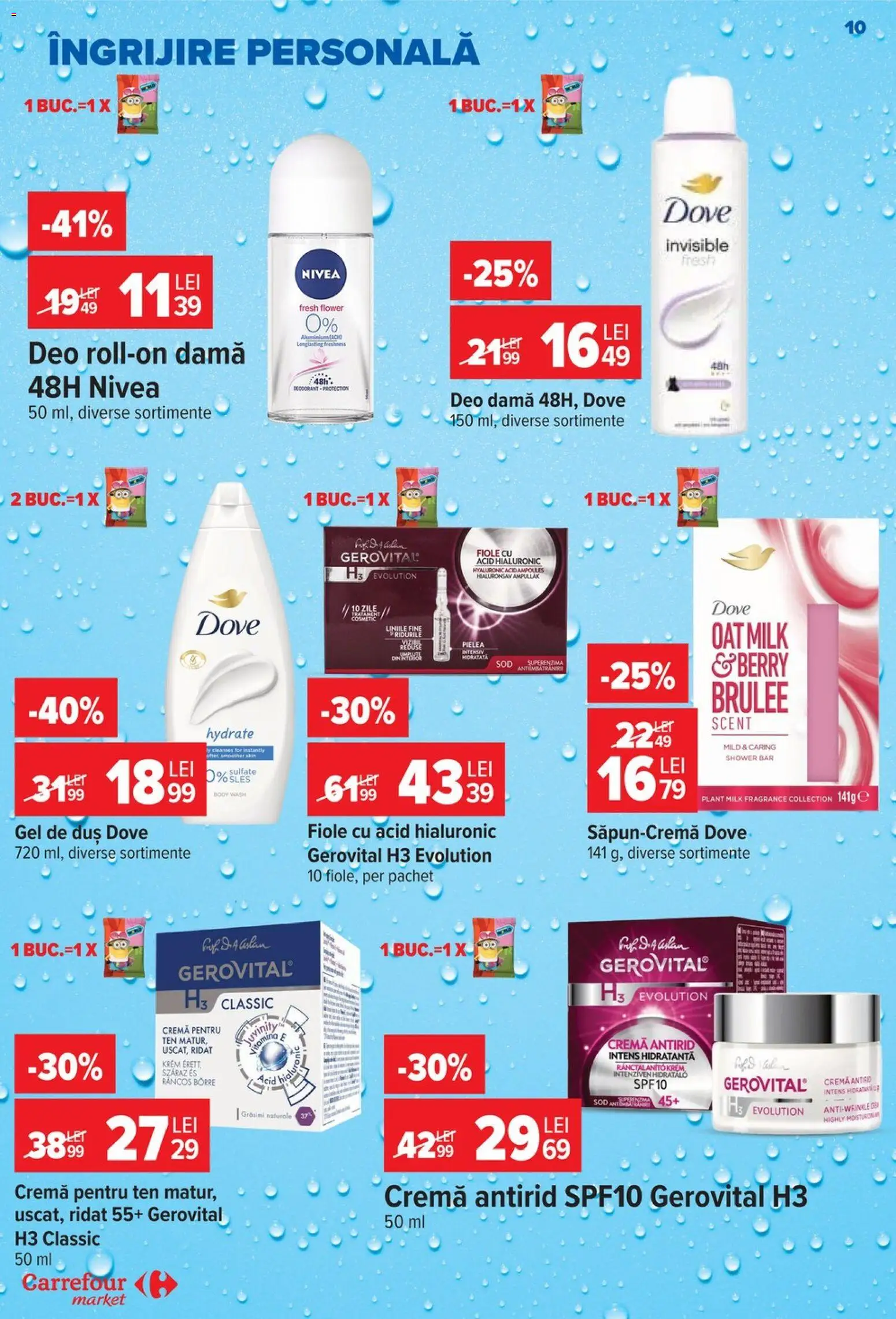 Catalog Carrefour 30 Septembrie - 12 Octombrie 2026 | Pagina 10 | Produse: Body, Duș, Cremă, Deodorant