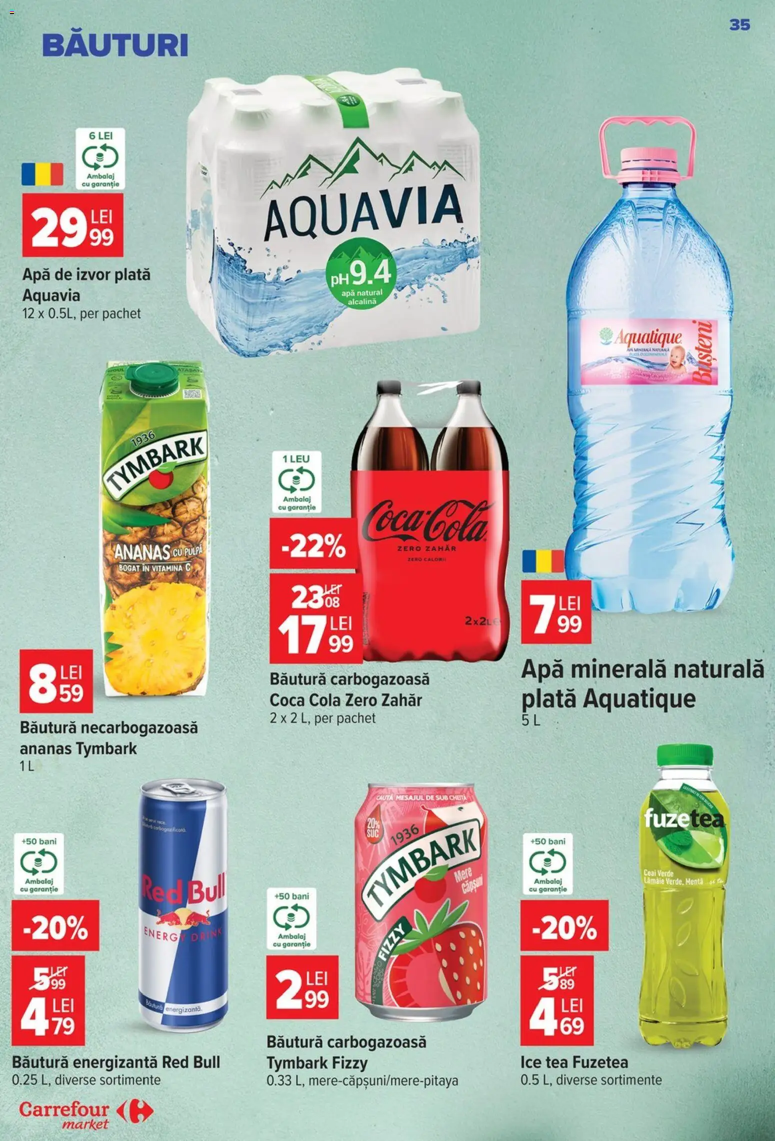 Catalog Carrefour 30 Septembrie - 12 Octombrie 2026 | Pagina 35 | Produse: Zero, Cola, Mere, Apă