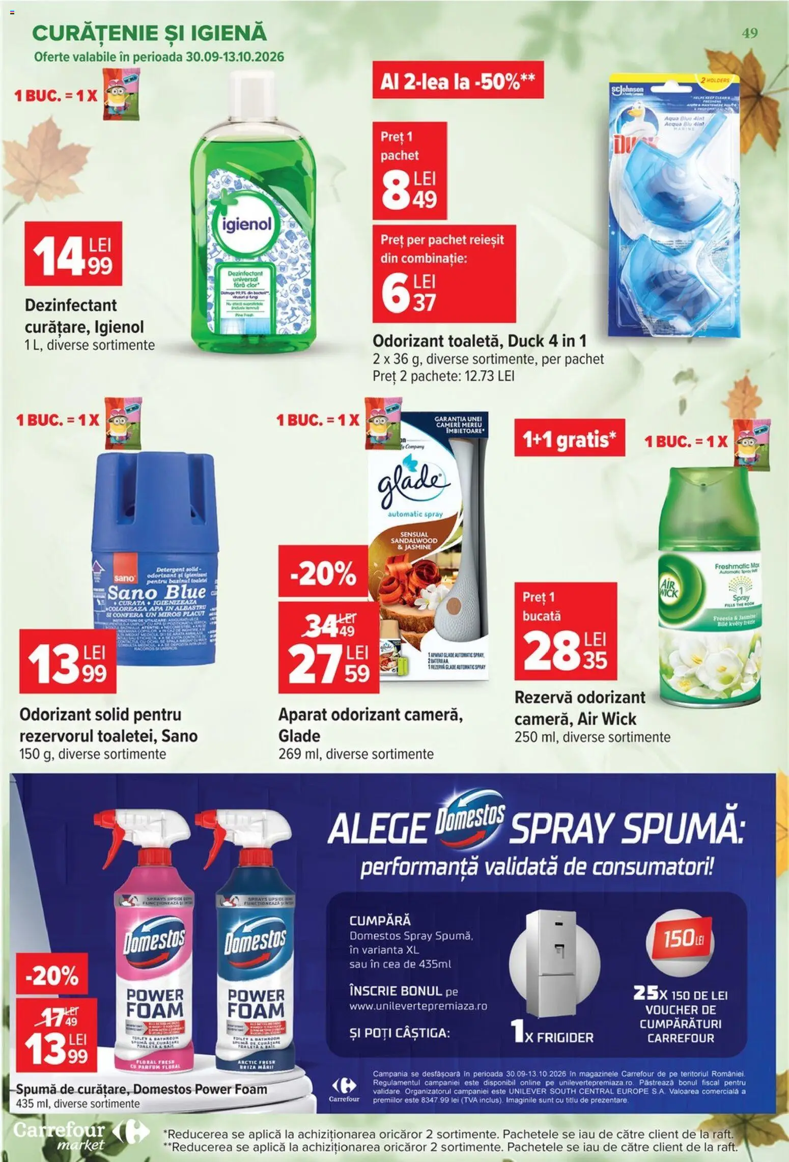 Catalog Carrefour 30 Septembrie - 12 Octombrie 2026 | Pagina 49 | Produse: Aplică, Aqua, Apă, Power