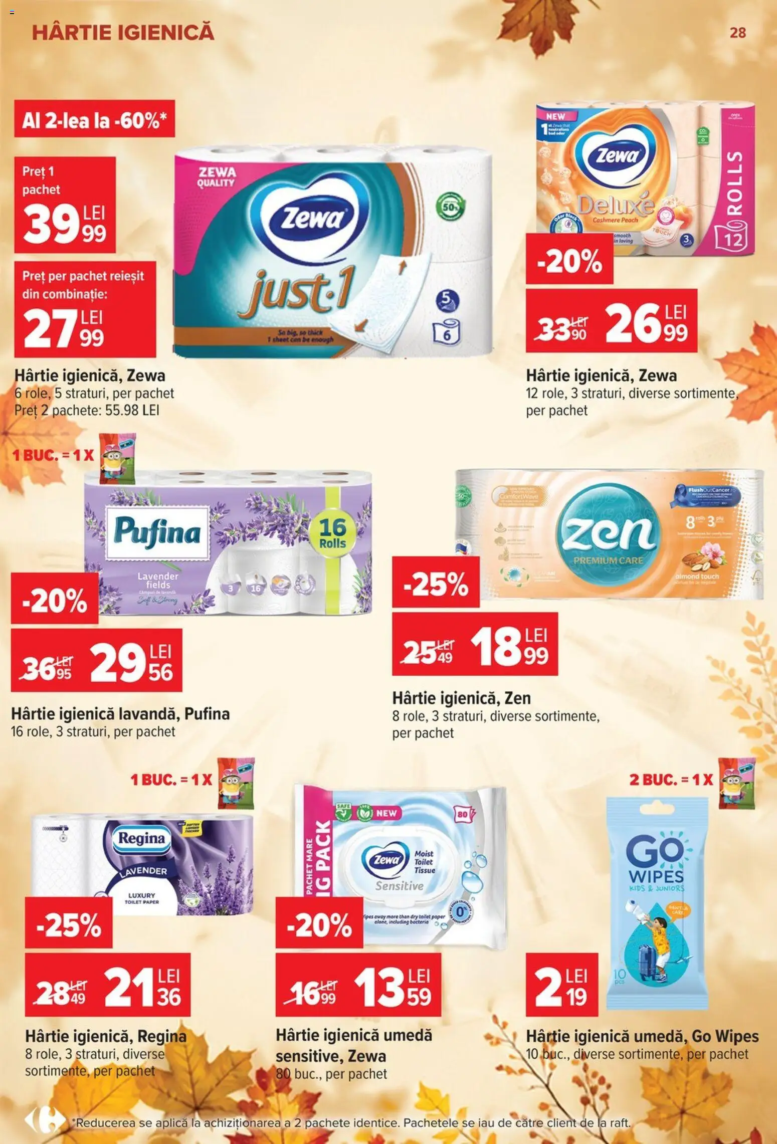 Catalog Carrefour 30 Septembrie - 12 Octombrie 2026 | Pagina 28 | Produse: Premium, Regina, Aplică, Deluxe