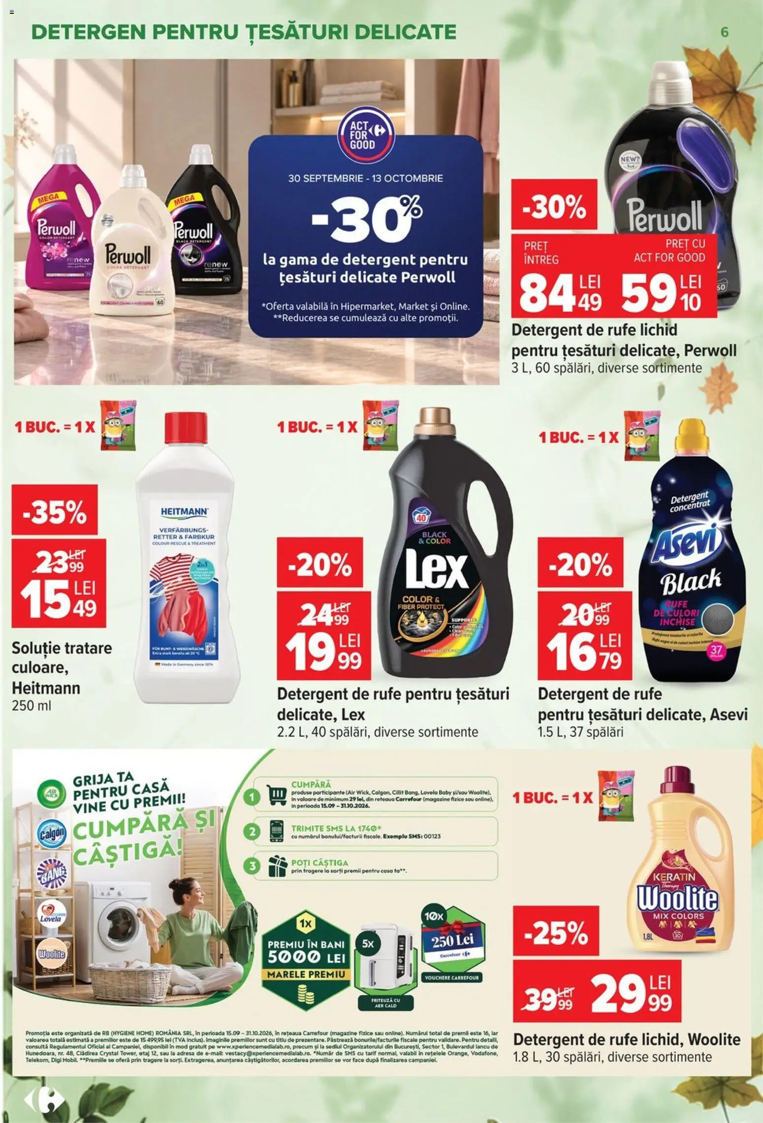 Catalog Carrefour 30 Septembrie - 12 Octombrie 2026 | Pagina 6 | Produse: Friteuză, Detergent, Hygiene, Black
