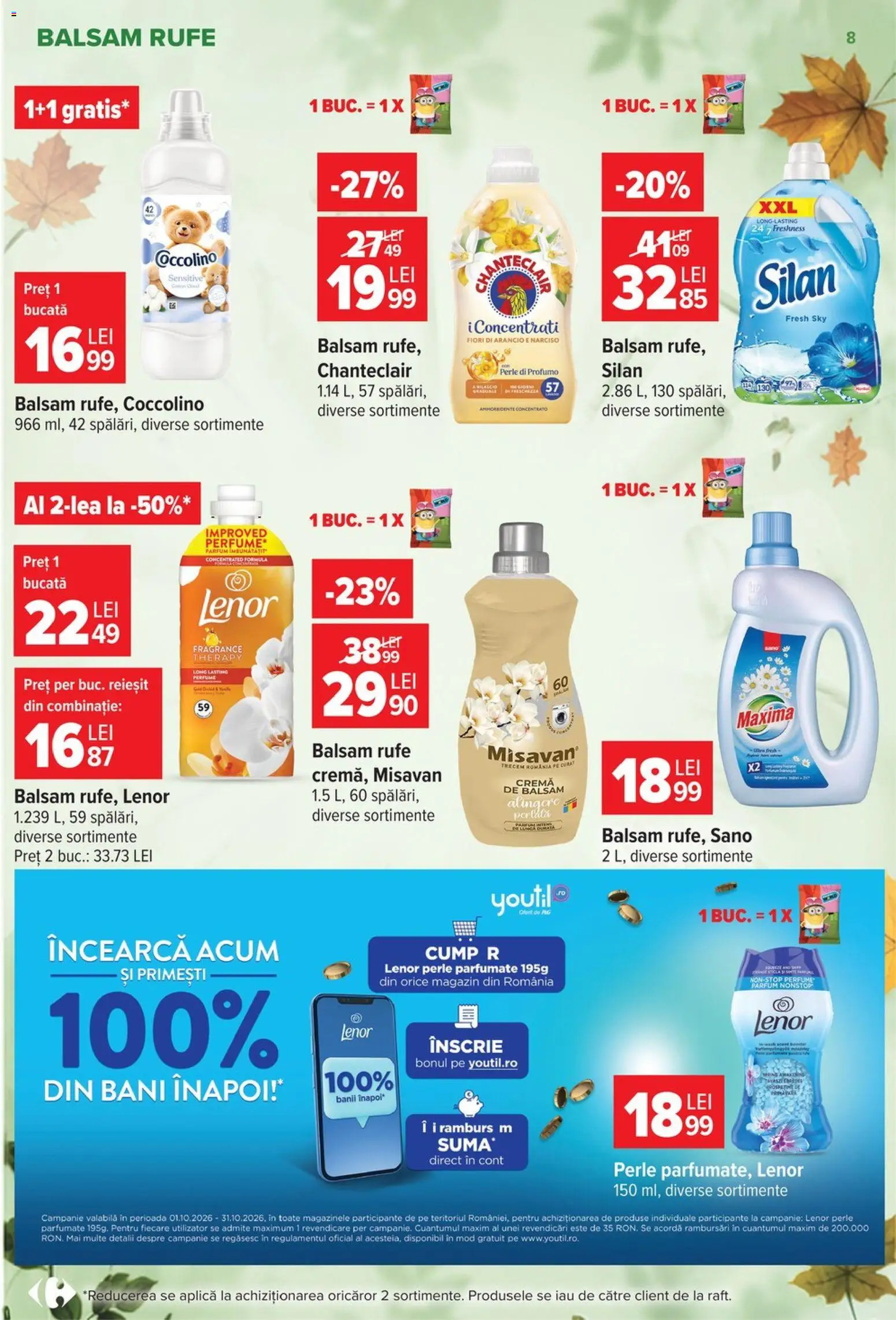 Catalog Carrefour 30 Septembrie - 12 Octombrie 2026 | Pagina 8 | Produse: Aplică, Perle, Perie, Cremă