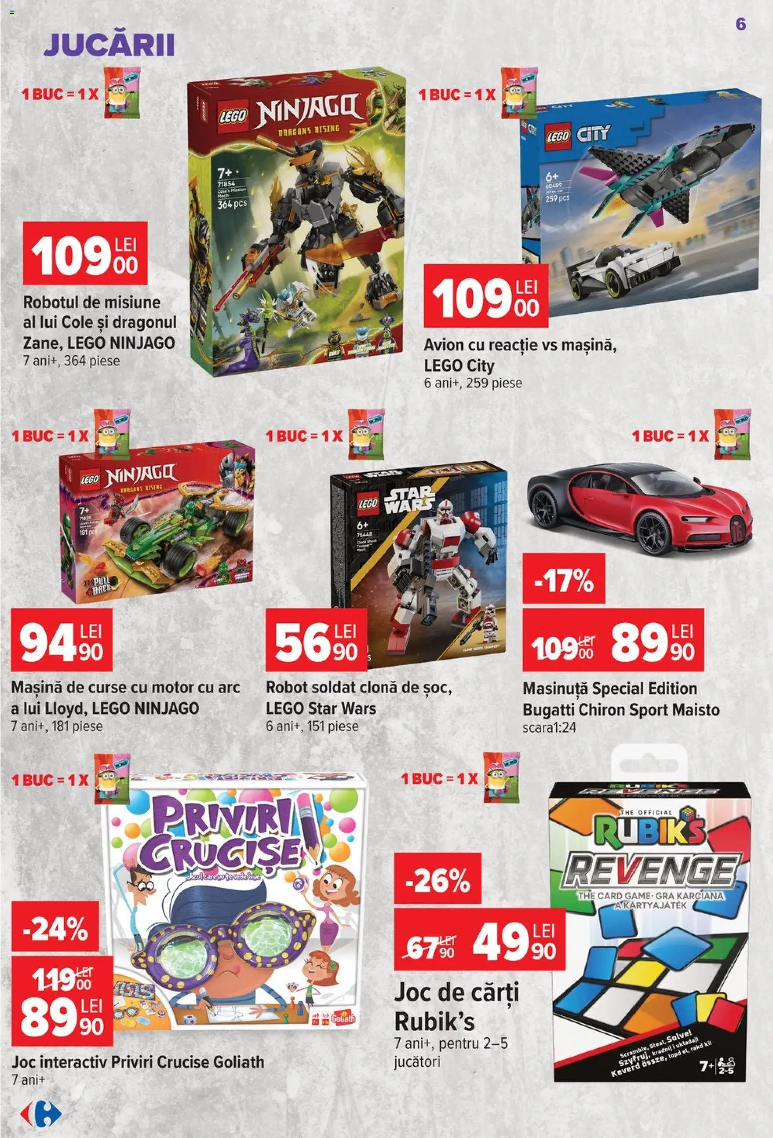 Catalog Carrefour 30 Septembrie - 12 Octombrie 2026 | Pagina 6 | Produse: Pc, Joc, Robot, Sport