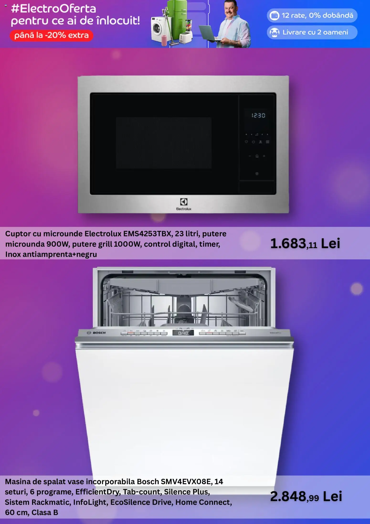 Catalog eMag 28 Septembrie - 3 Octombrie 2026 | Pagina 5 | Produse: Cuptor, Cuptor Cu Microunde, Mașină De Spălat Vase, Grill