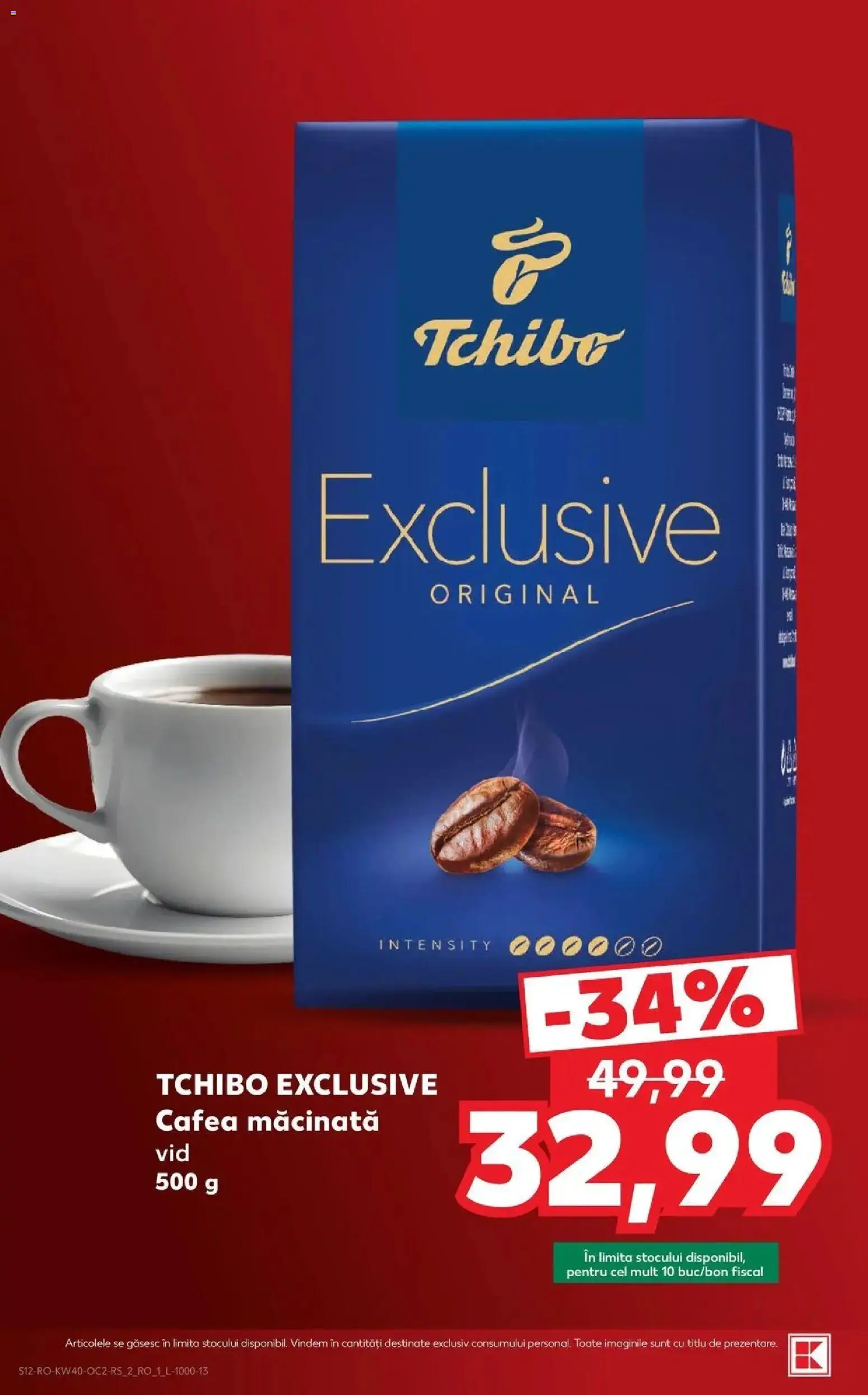 Catalog Kaufland 30 Septembrie - 5 Octombrie 2026 | Pagina 12 | Produse: Cafea macinata, Cafea