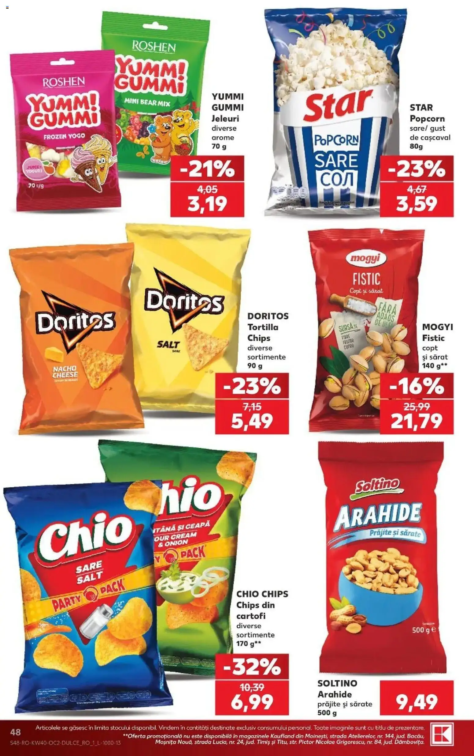 Catalog Kaufland 30 Septembrie - 5 Octombrie 2026 | Pagina 48 | Produse: Cartofi, Ceapă, Jeleuri, Sare