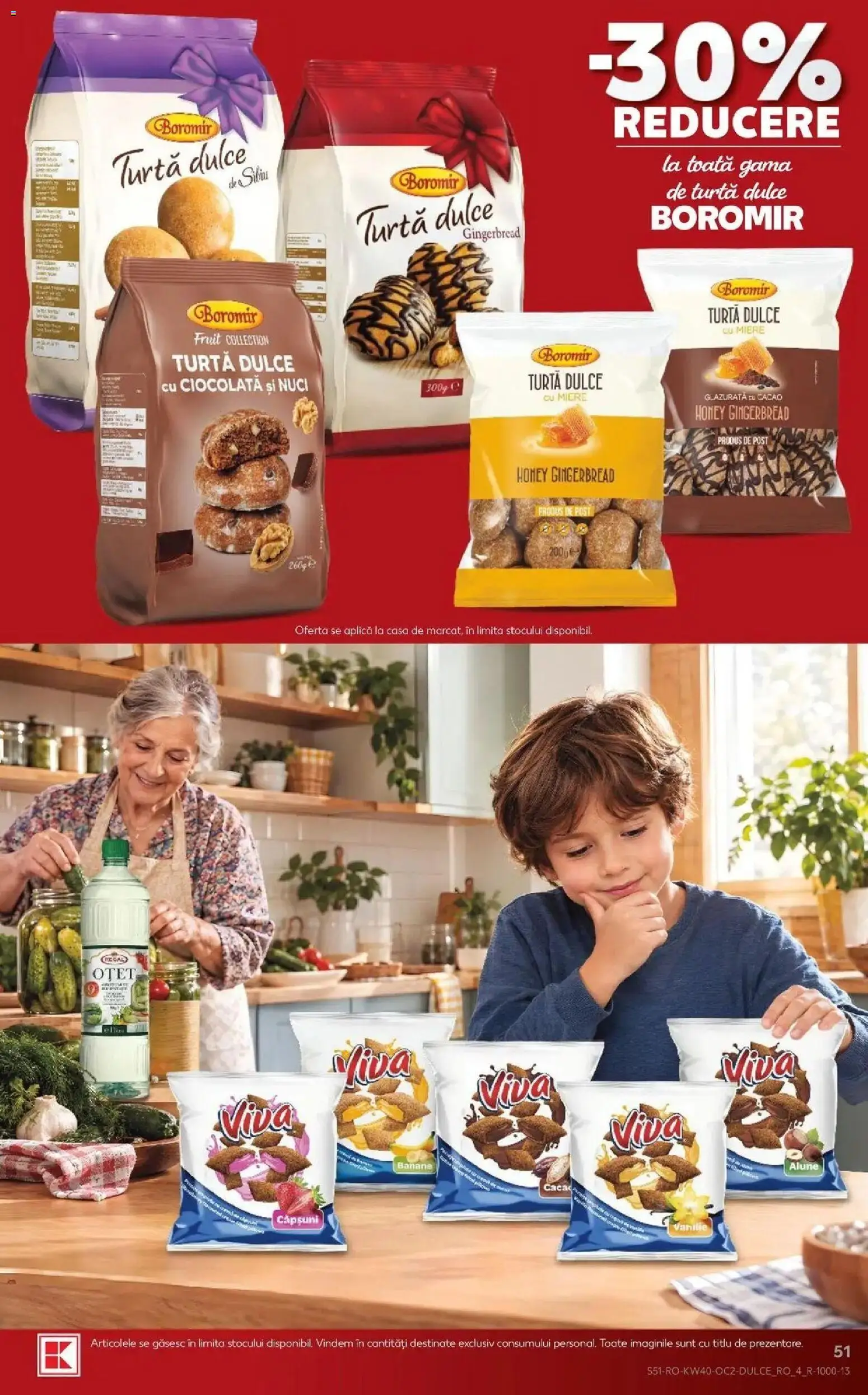 Catalog Kaufland 30 Septembrie - 5 Octombrie 2026 | Pagina 51 | Produse: Aplică, Oțet, Banane, Nuci