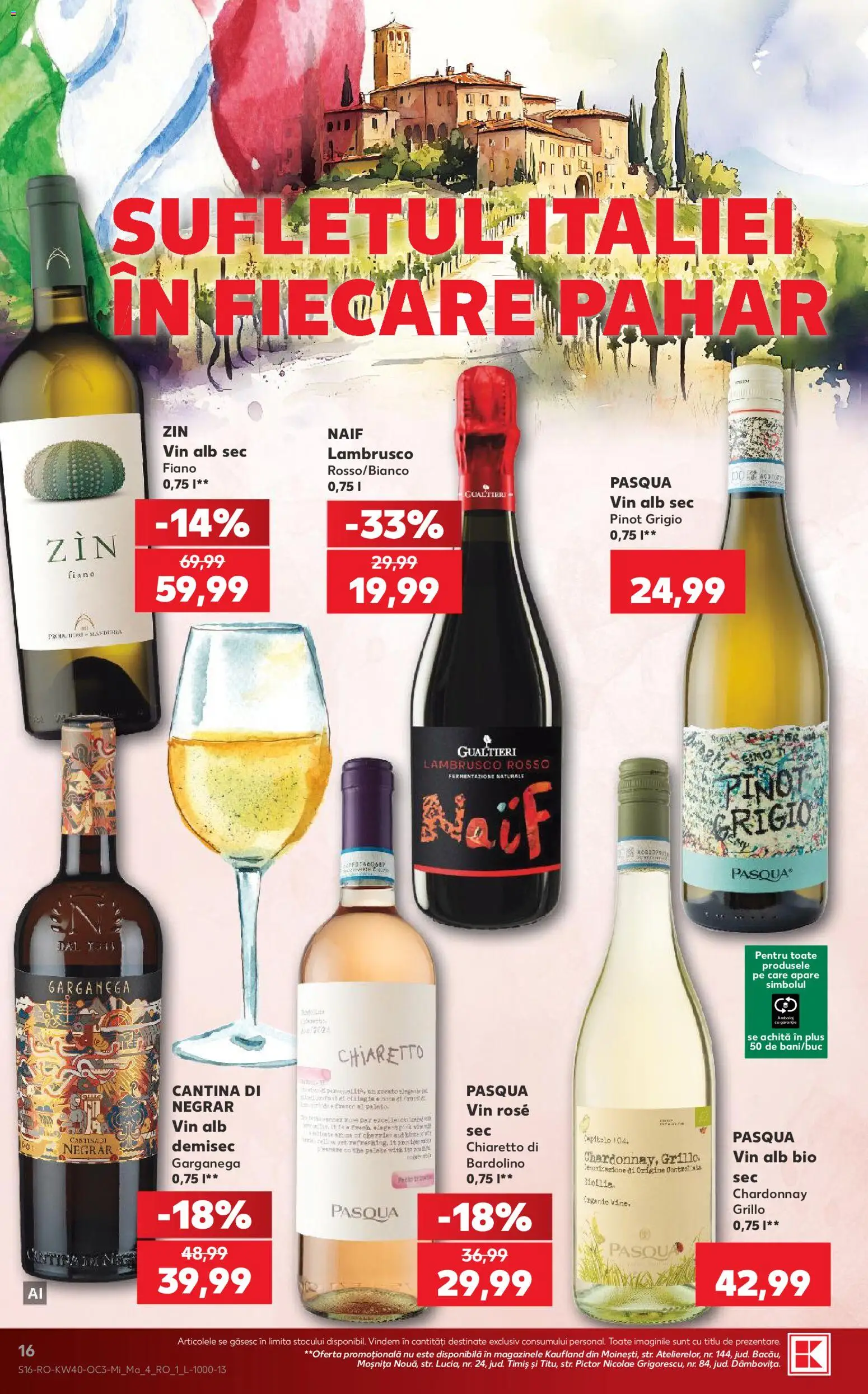 Catalog Kaufland 30 Septembrie - 5 Octombrie 2026 | Pagina 16 | Produse: Grill, Lambrusco, Vin, Plus