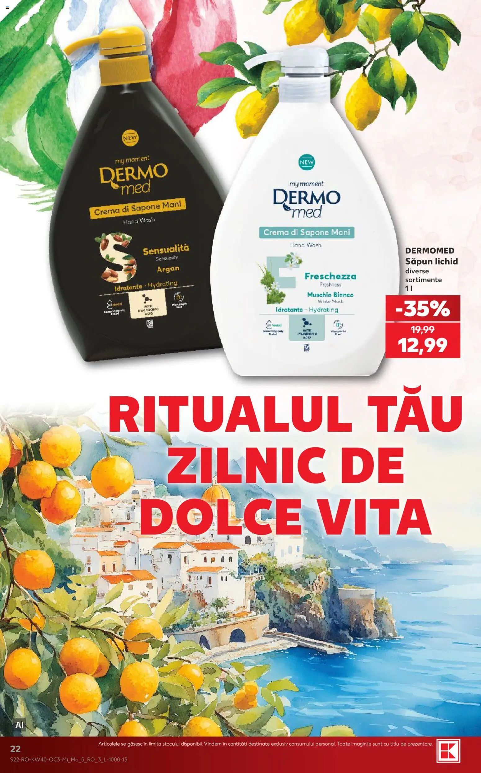 Catalog Kaufland 30 Septembrie - 5 Octombrie 2026 | Pagina 22 | Produse: Vită, Cremă, Săpun, Săpun lichid
