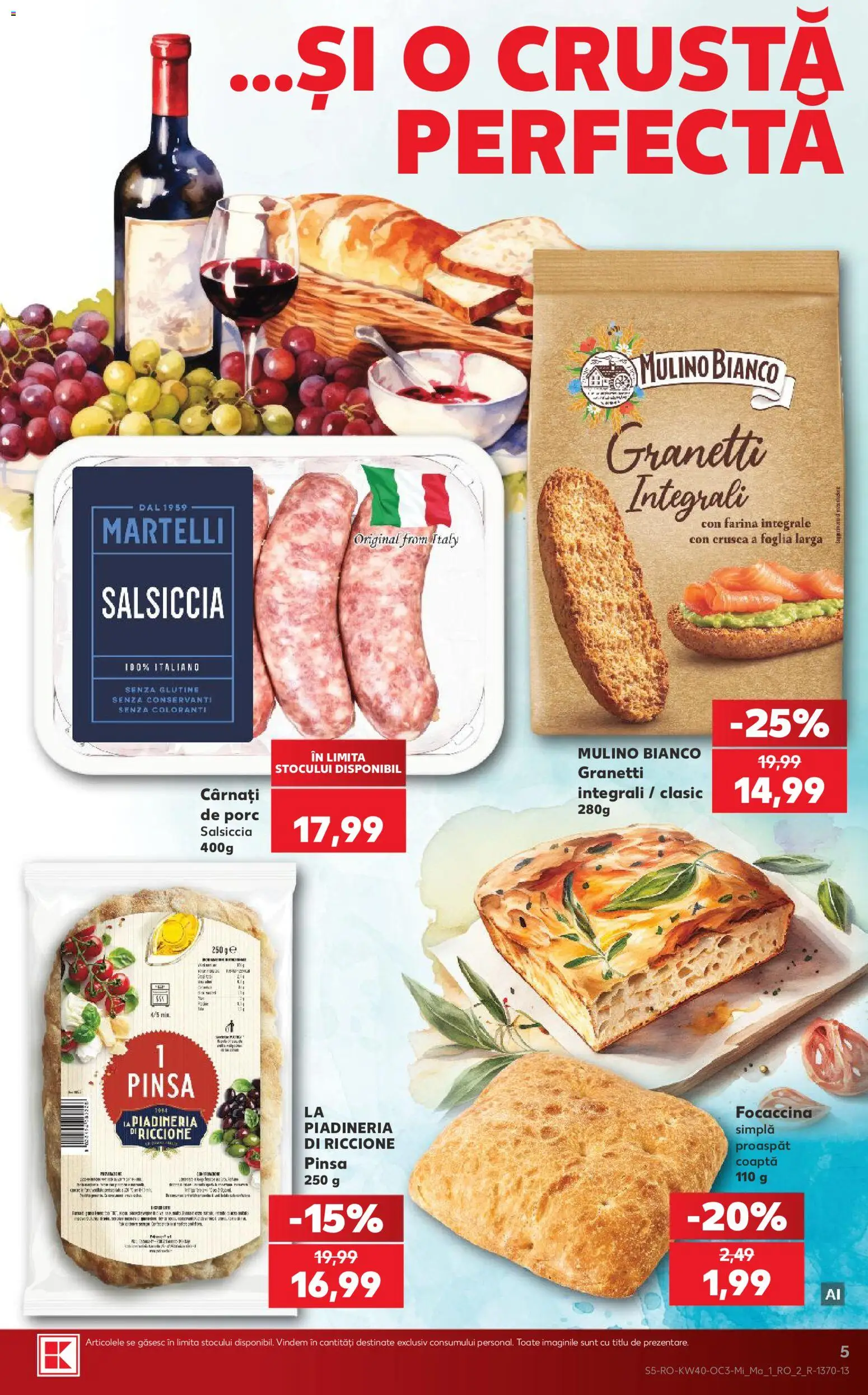 Catalog Kaufland 30 Septembrie - 5 Octombrie 2026 | Pagina 5 | Produse: Cârnați
