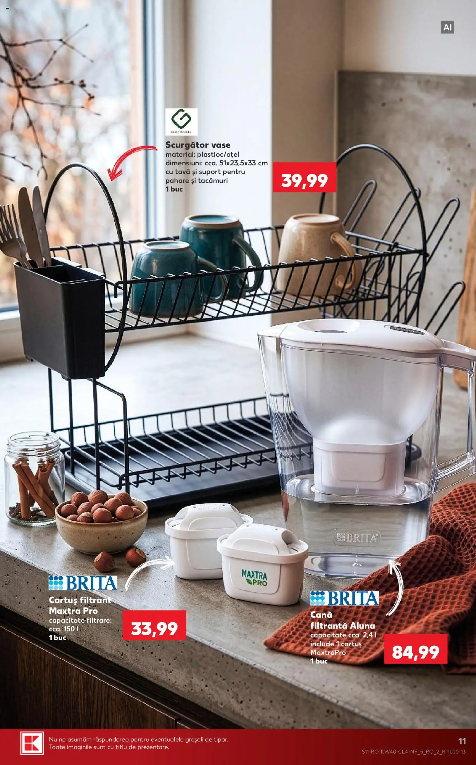 Catalog Kaufland 30 Septembrie - 5 Octombrie 2026 | Pagina 11 | Produse: Tava, Pahare, Vase, Suport