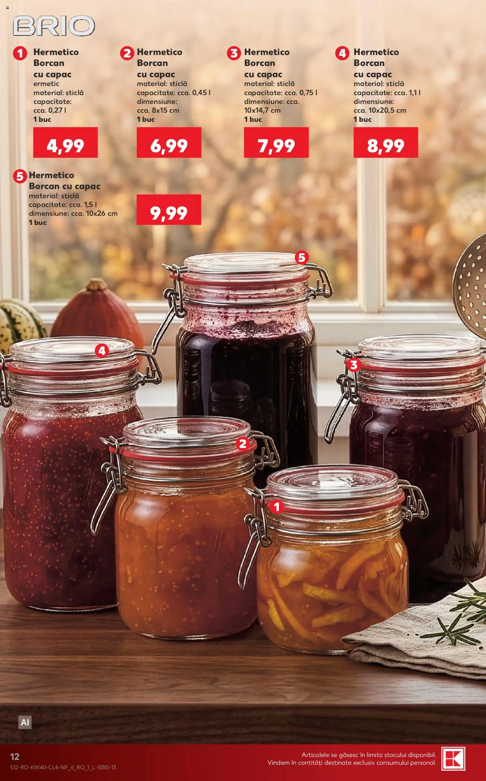 Catalog Kaufland 30 Septembrie - 5 Octombrie 2026 | Pagina 12 | Produse: Borcan