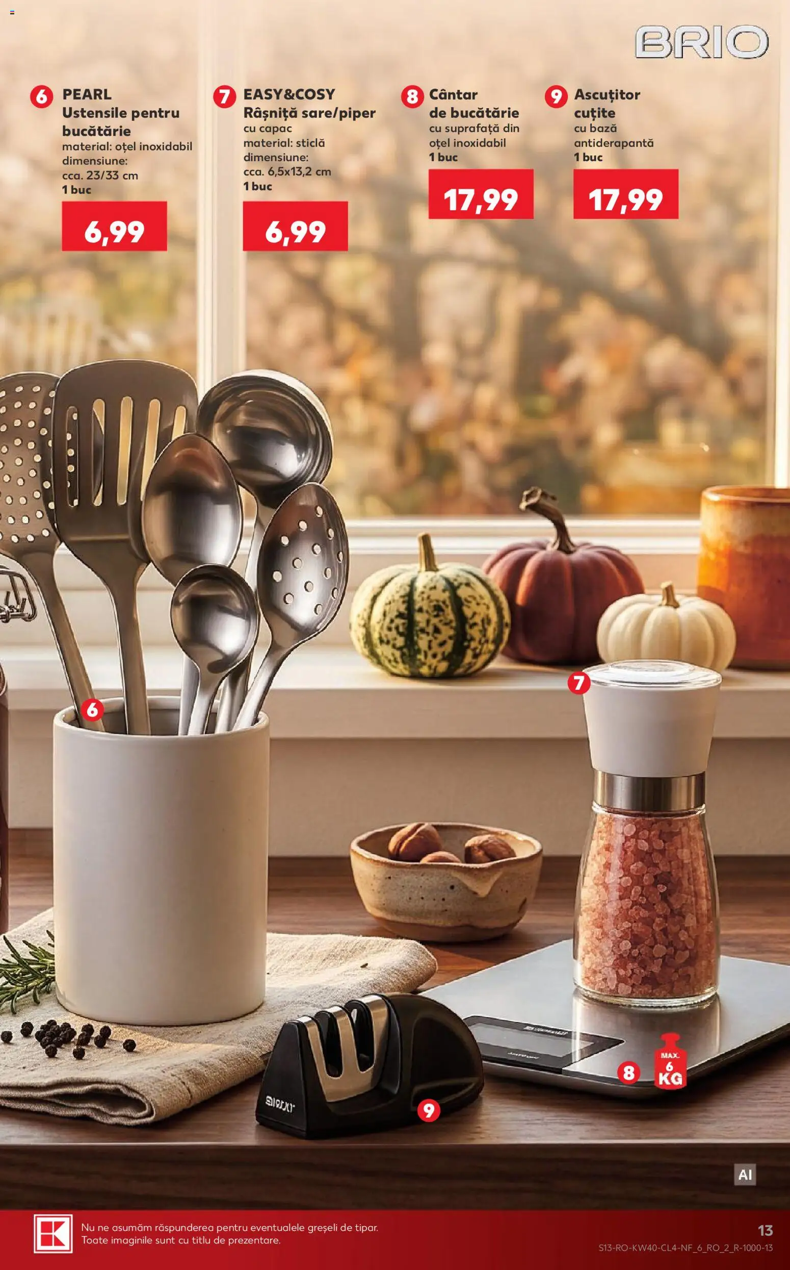 Catalog Kaufland 30 Septembrie - 5 Octombrie 2026 | Pagina 13 | Produse: Cântar, Bucătărie