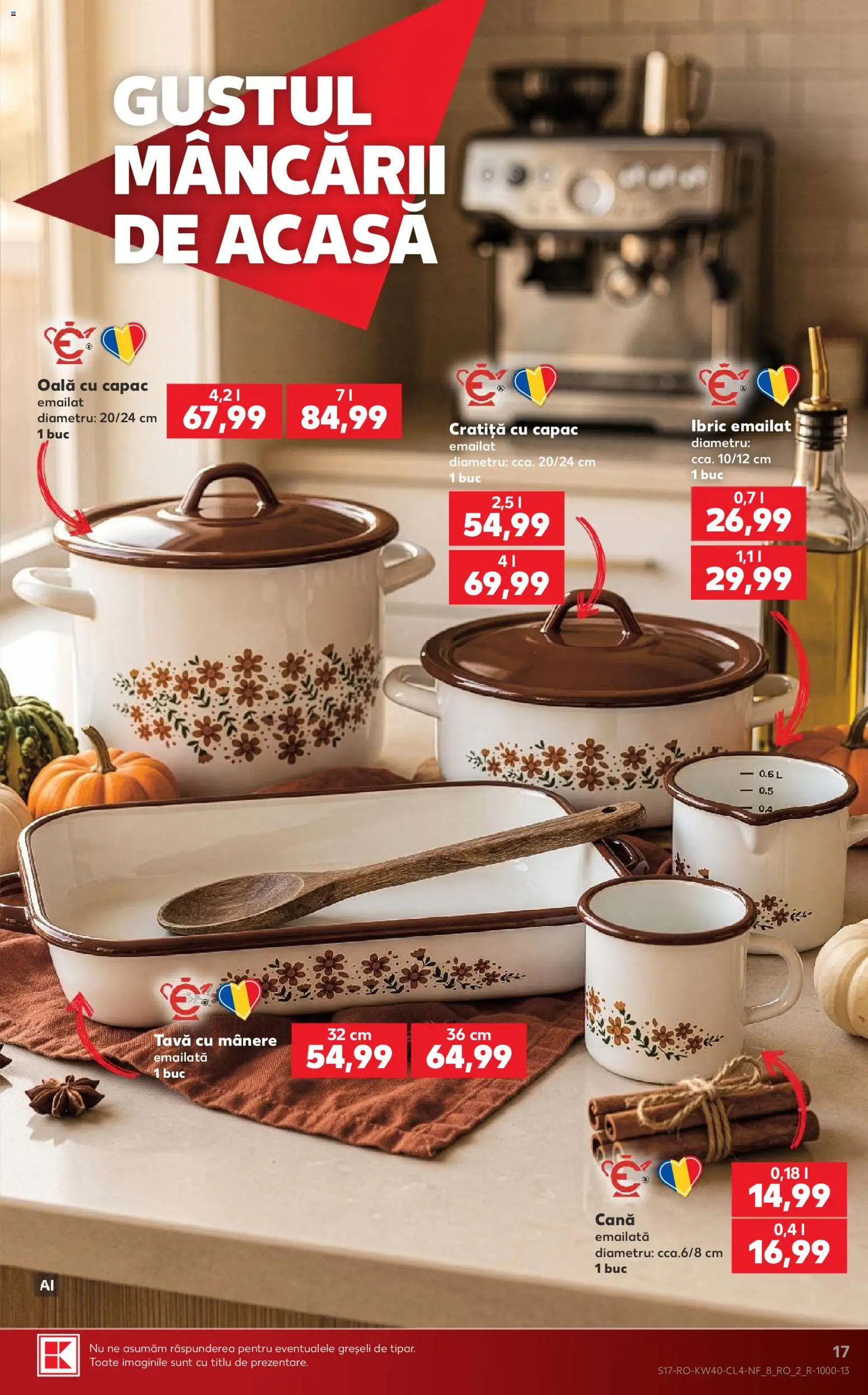 Catalog Kaufland 30 Septembrie - 5 Octombrie 2026 | Pagina 17 | Produse: Mânere, Tava, Cratiță, Oală