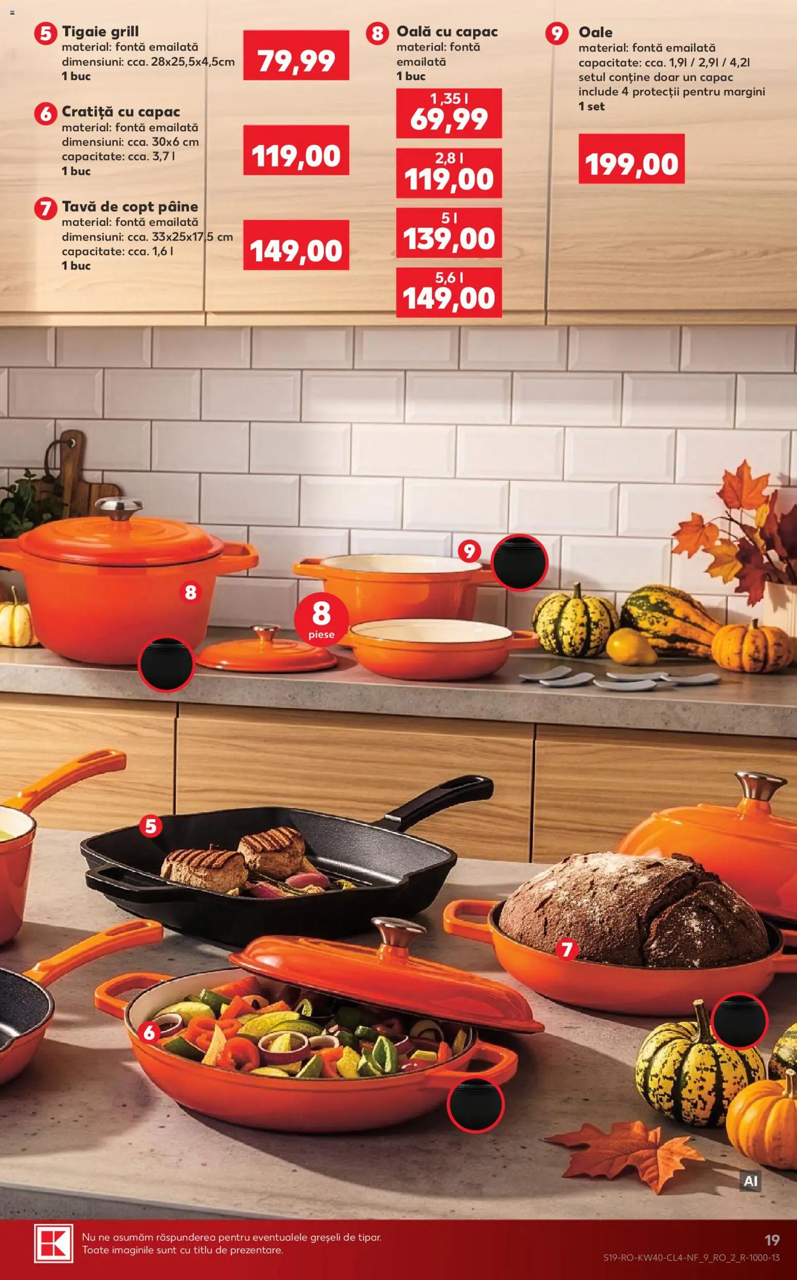 Catalog Kaufland 30 Septembrie - 5 Octombrie 2026 | Pagina 19 | Produse: Tava, Cratiță, Grill, Pâine