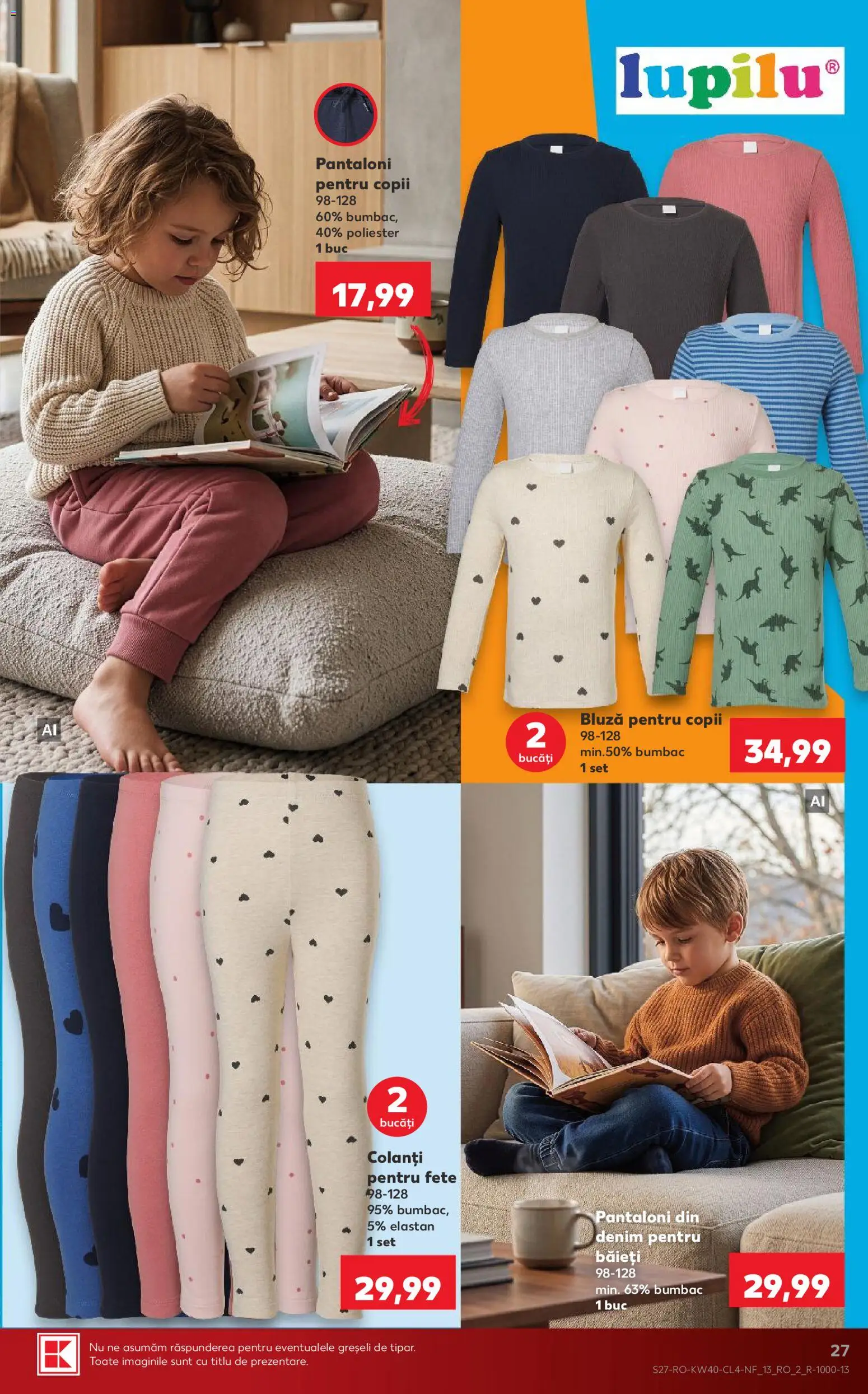 Catalog Kaufland 30 Septembrie - 5 Octombrie 2026 | Pagina 27 | Produse: Bluză, Pantaloni, Colanți