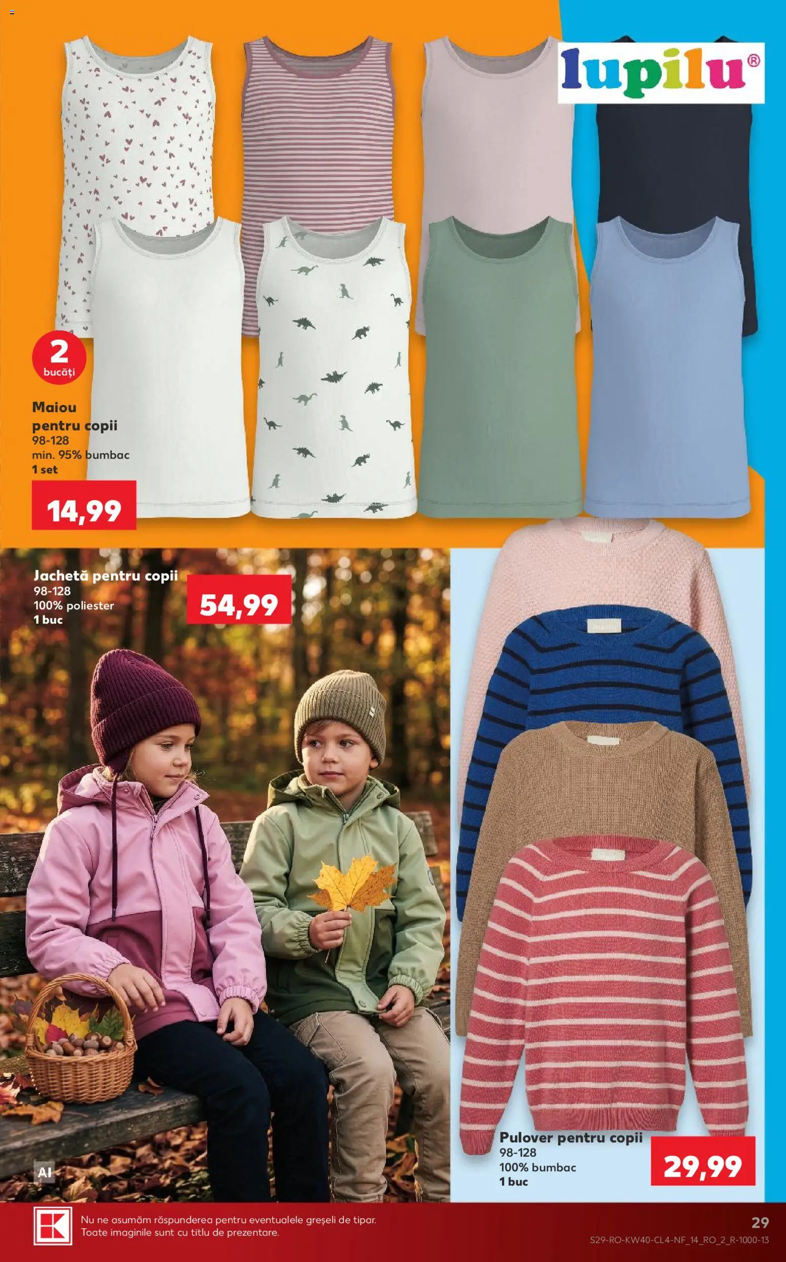 Catalog Kaufland 30 Septembrie - 5 Octombrie 2026 | Pagina 29 | Produse: Jachetă, Maiou, Pulover