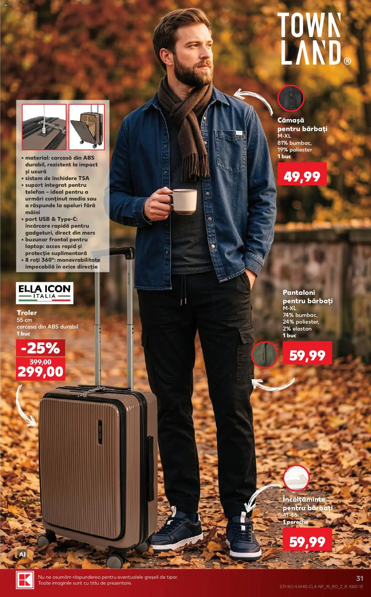 Catalog Kaufland 30 Septembrie - 5 Octombrie 2026 | Pagina 31 | Produse: Laptop, Carcasă, Pantaloni, Suport