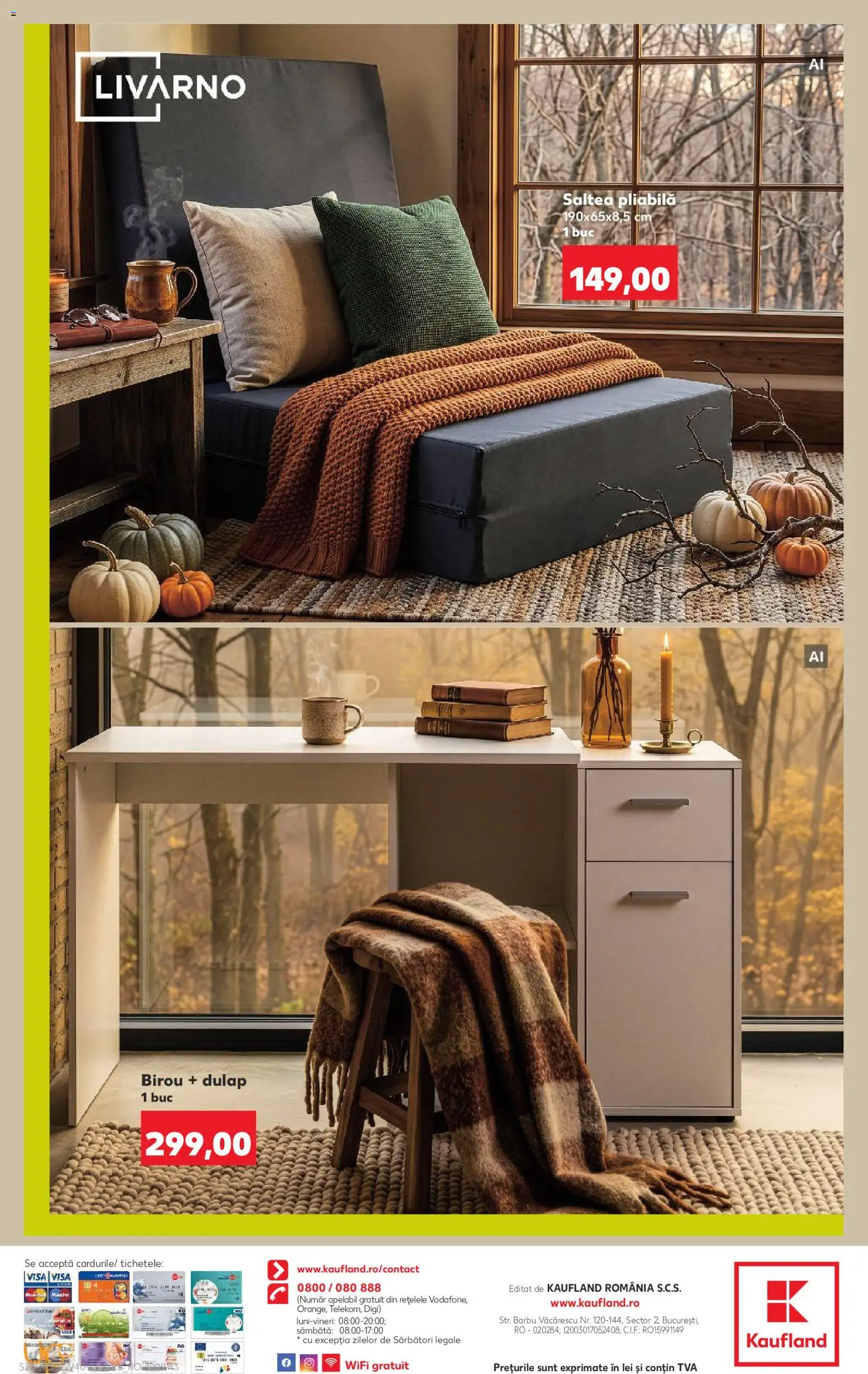 Catalog Kaufland 30 Septembrie - 5 Octombrie 2026 | Pagina 36 | Produse: Birou, Saltea
