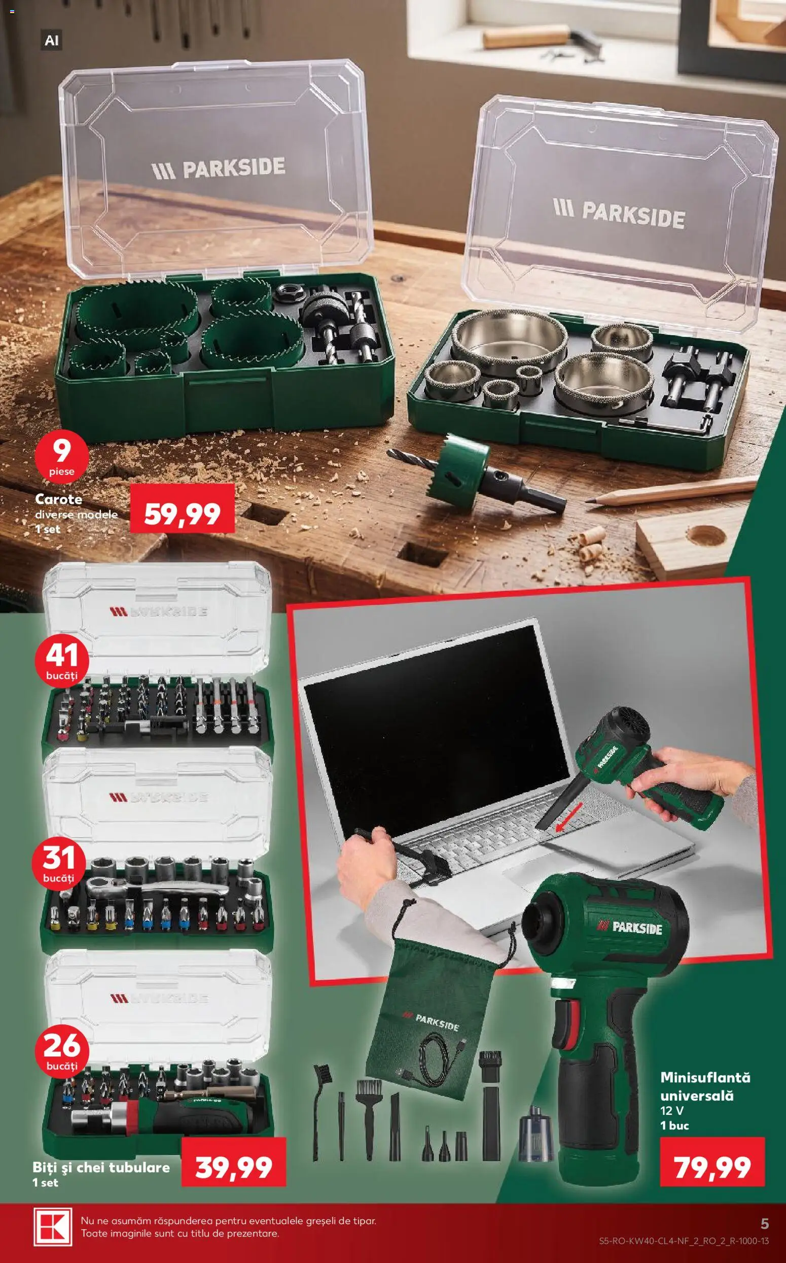 Catalog Kaufland 30 Septembrie - 5 Octombrie 2026 | Pagina 5 | Produse: Parkside