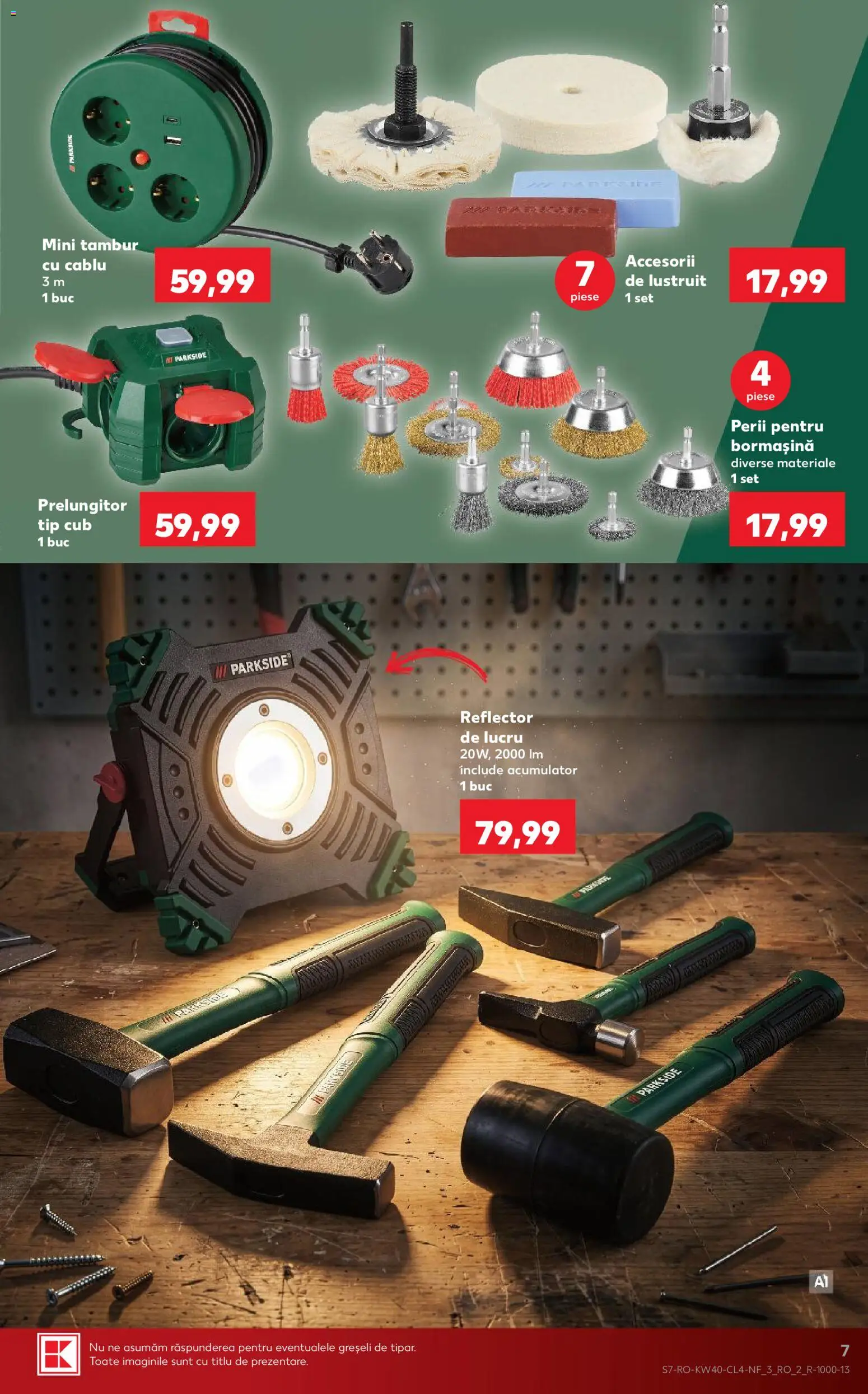 Catalog Kaufland 30 Septembrie - 5 Octombrie 2026 | Pagina 7 | Produse: Prelungitor, Parkside, Reflector, Tip
