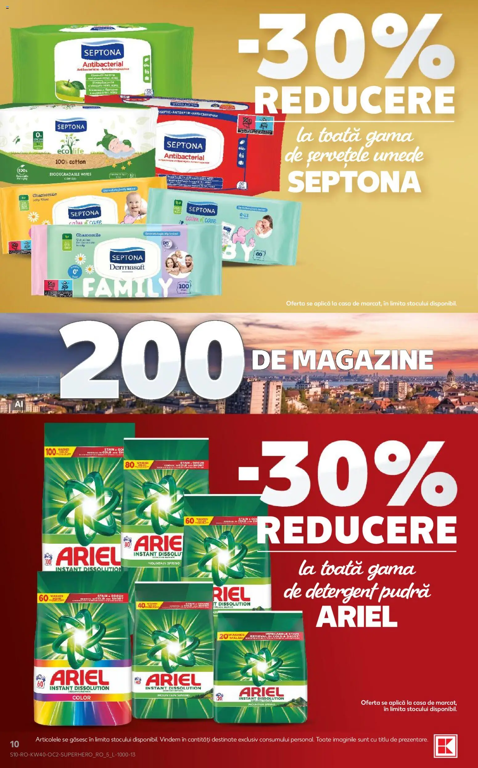 Catalog Kaufland 30 Septembrie - 5 Octombrie 2026 | Pagina 10 | Produse: Aplică, Pudră, Detergent, Șervețele umede