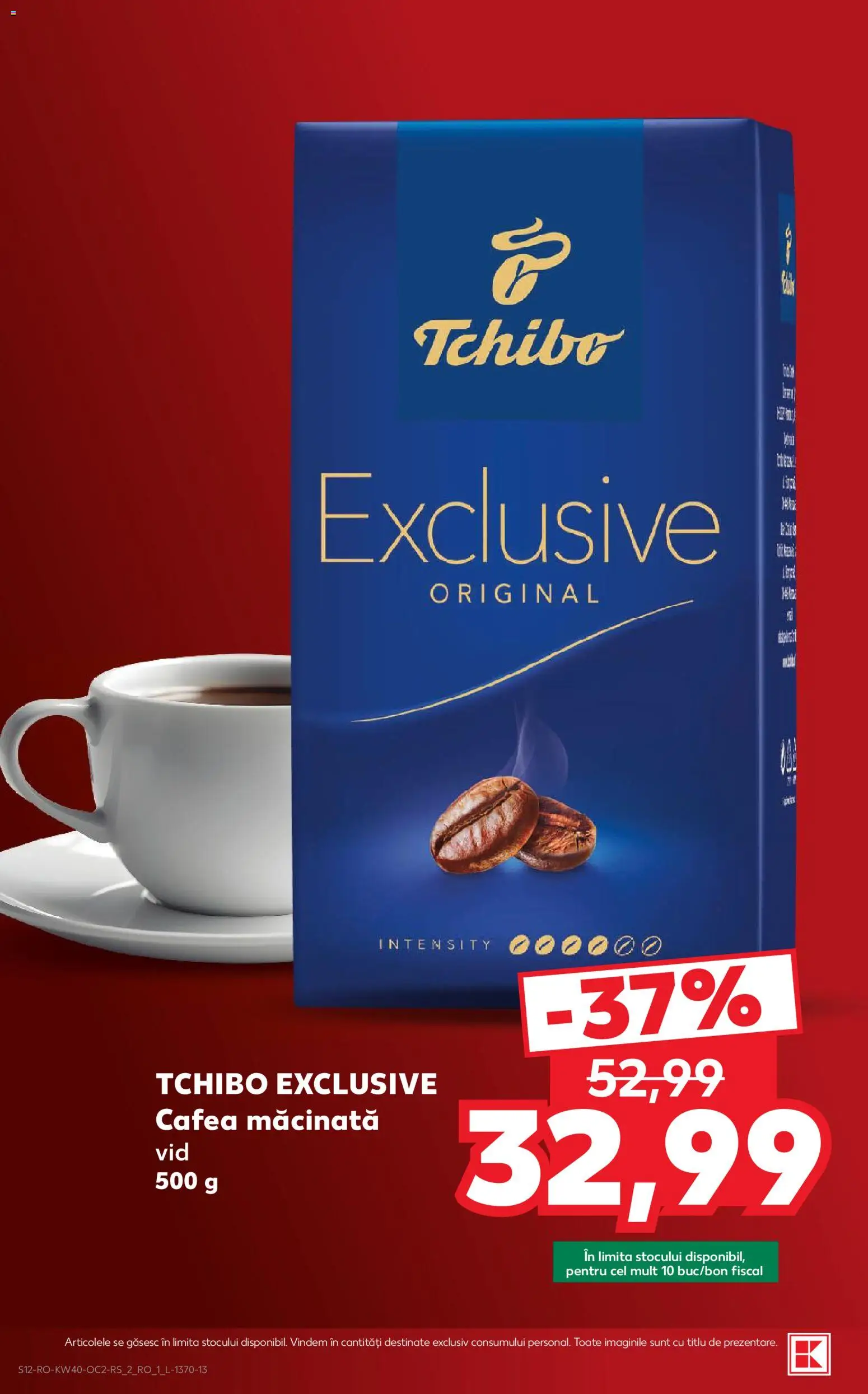 Catalog Kaufland 30 Septembrie - 5 Octombrie 2026 | Pagina 12 | Produse: Cafea macinata, Cafea