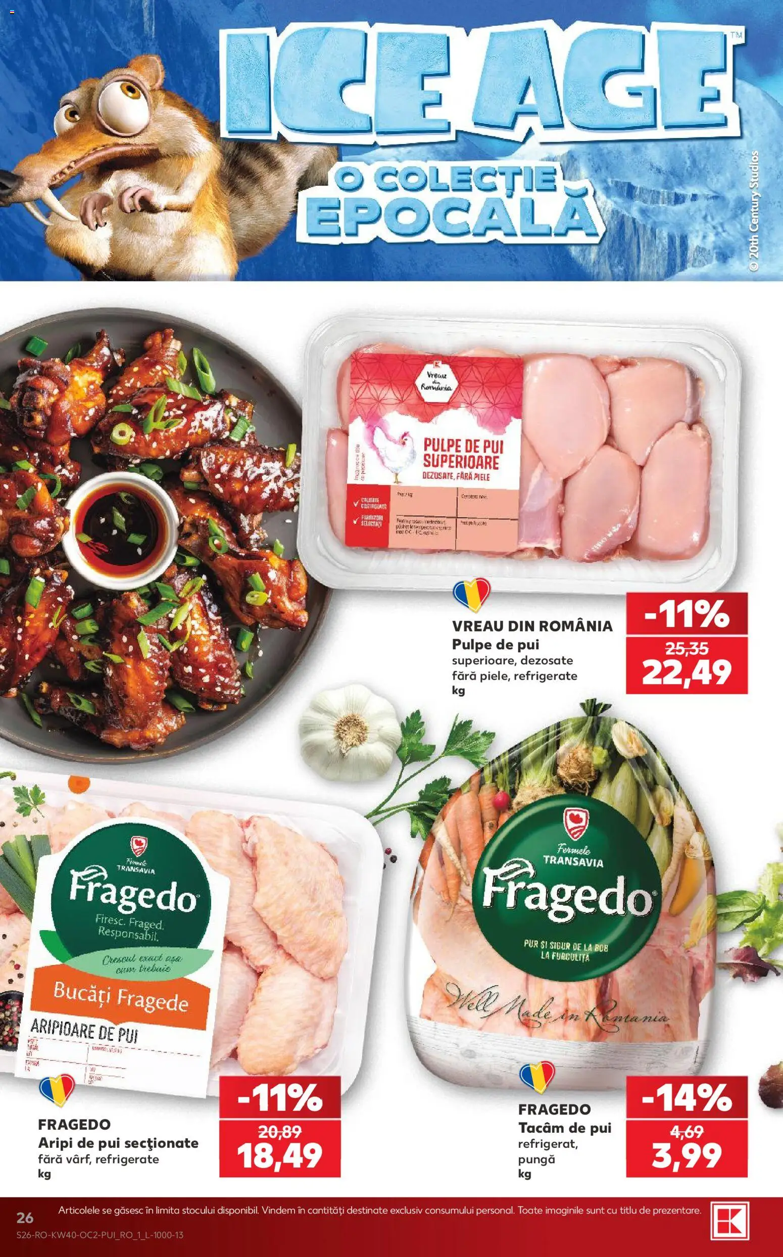 Catalog Kaufland 30 Septembrie - 5 Octombrie 2026 | Pagina 26 | Produse: Pungă, Pui