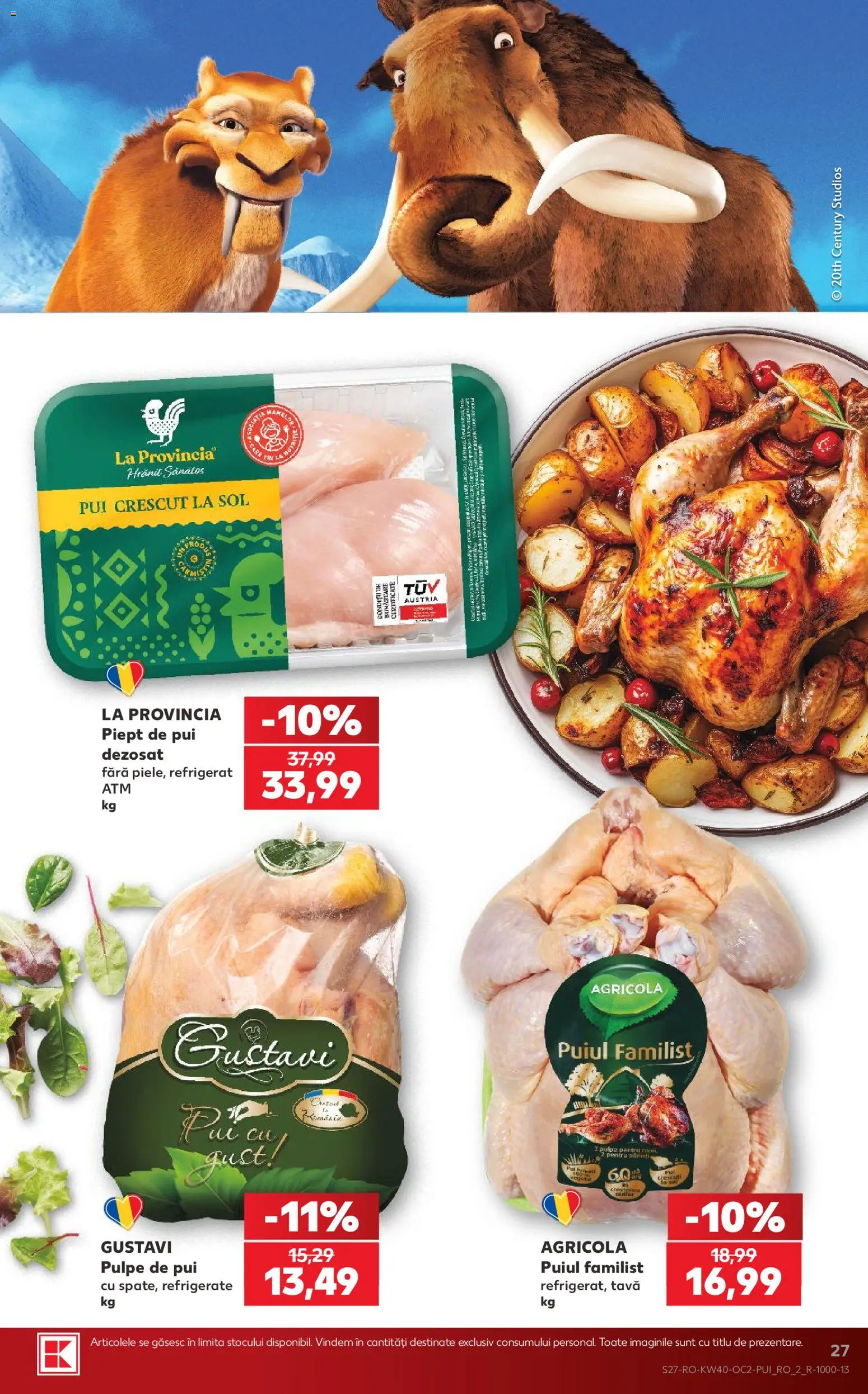Catalog Kaufland 30 Septembrie - 5 Octombrie 2026 | Pagina 27 | Produse: Tava, La provincia, Agricola, Pui