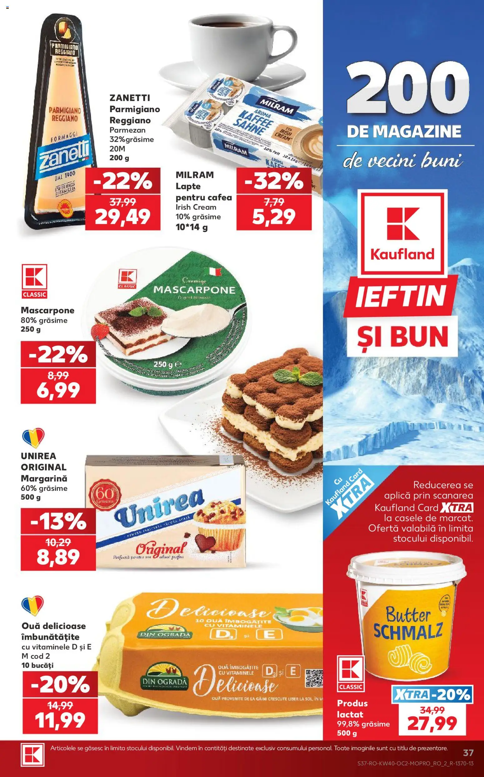 Catalog Kaufland 30 Septembrie - 5 Octombrie 2026 | Pagina 37 | Produse: Aplică, Ouă, Cafea, Mascarpone