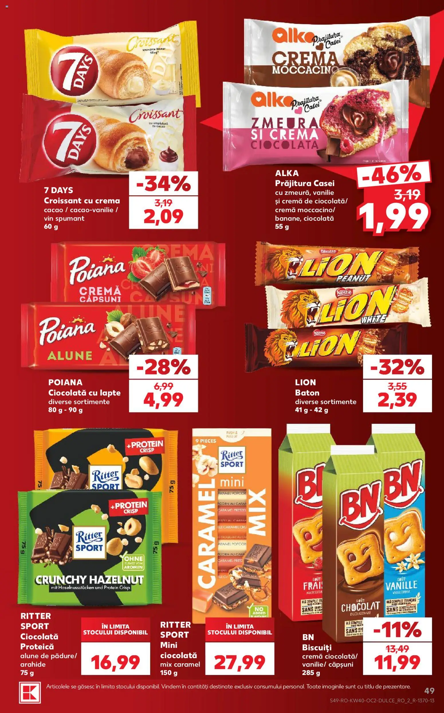 Catalog Kaufland 30 Septembrie - 5 Octombrie 2026 | Pagina 49 | Produse: Arahide, Alune, Cremă, Biscuiți