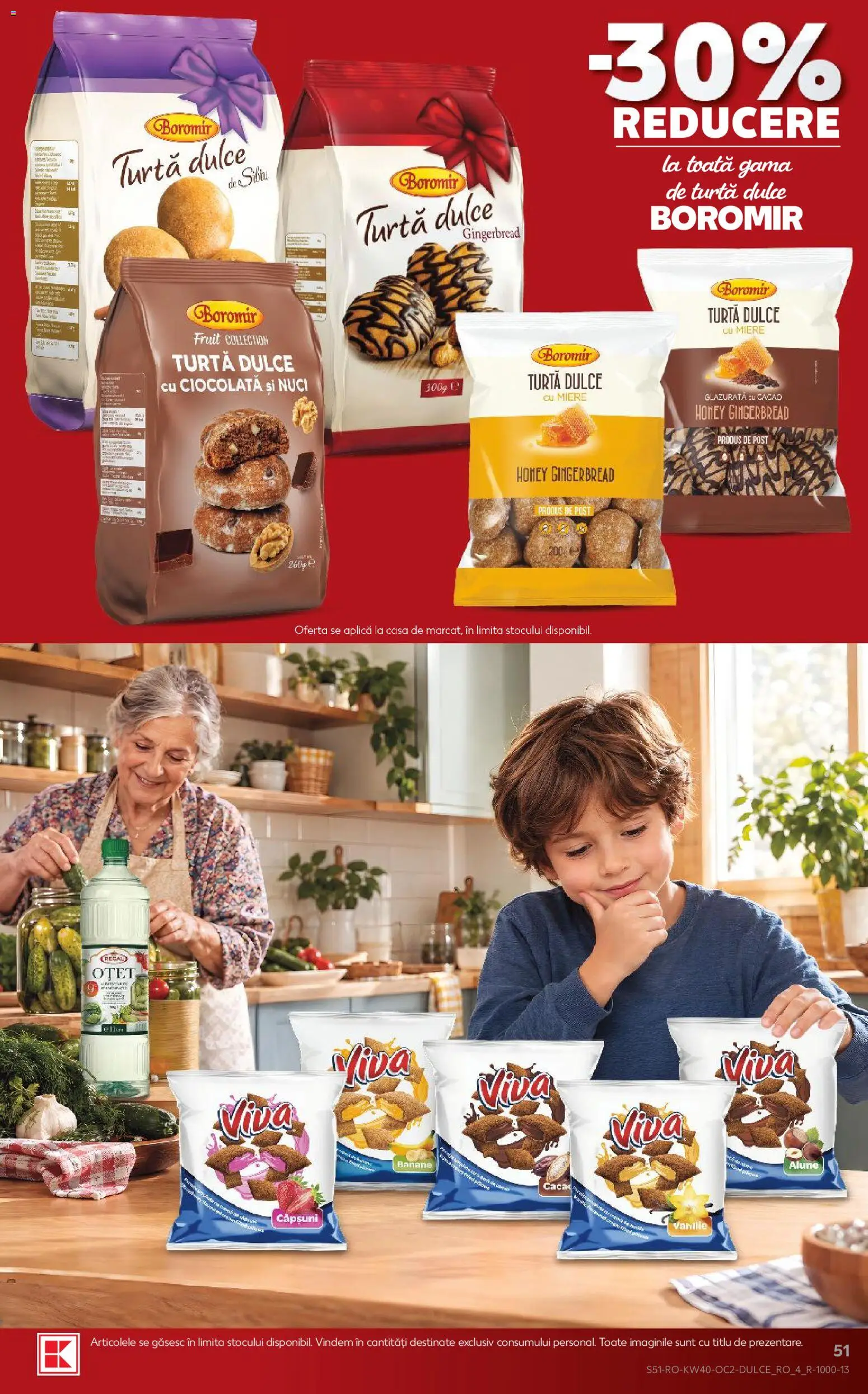 Catalog Kaufland 30 Septembrie - 5 Octombrie 2026 | Pagina 51 | Produse: Sită, Alune, Oțet, Nuci