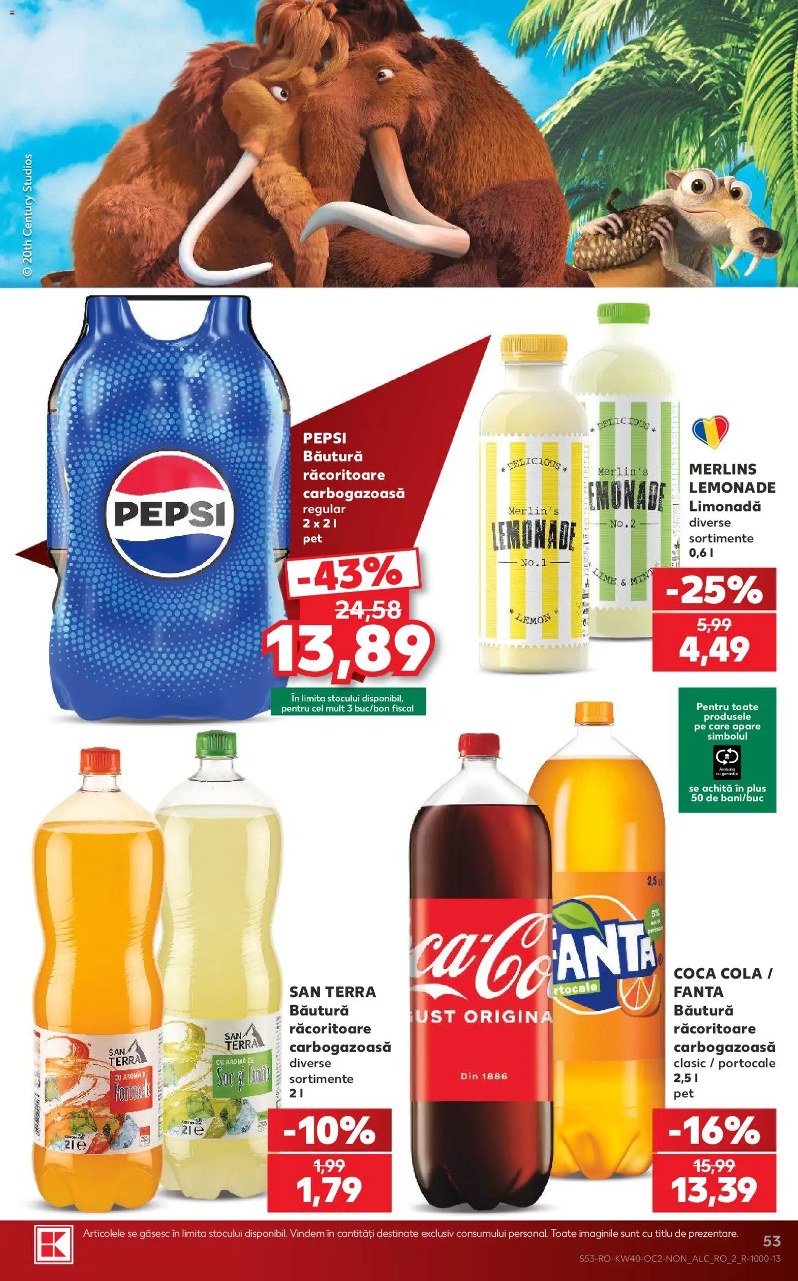 Catalog Kaufland 30 Septembrie - 5 Octombrie 2026 | Pagina 53 | Produse: Fanta, Pepsi, Portocale, Plus