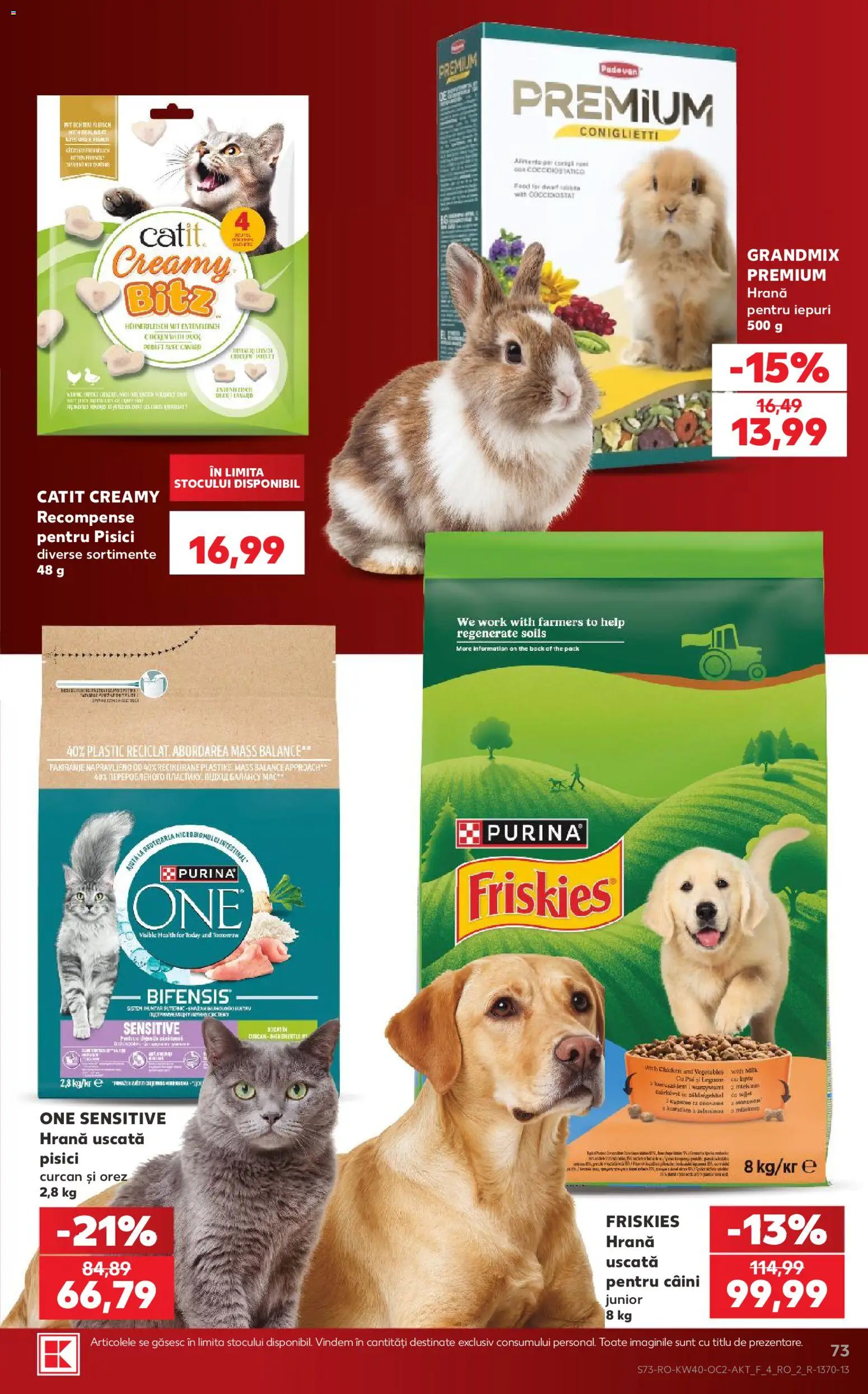 Catalog Kaufland 30 Septembrie - 5 Octombrie 2026 | Pagina 73 | Produse: Premium, Pui, Orez, Legume