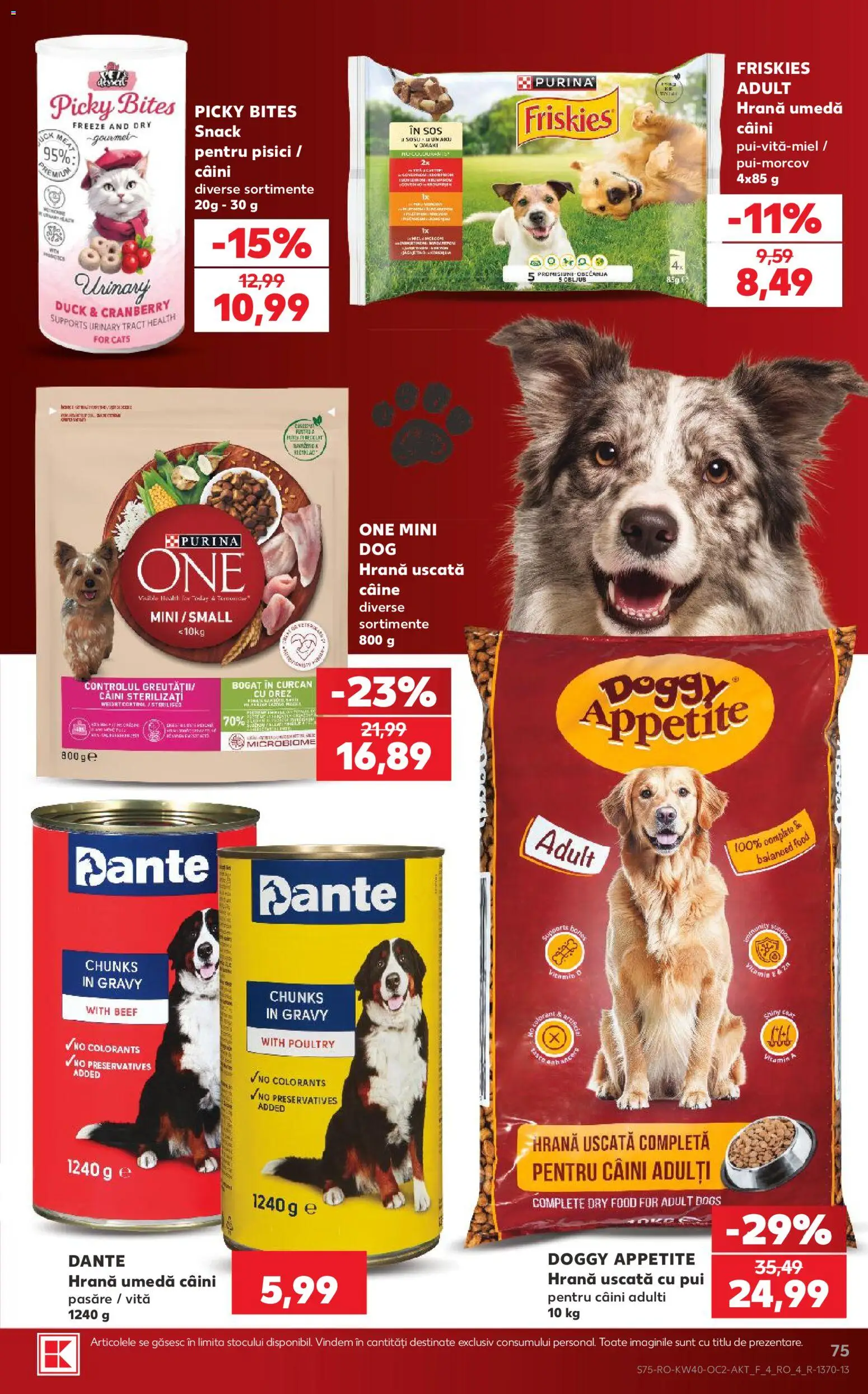 Catalog Kaufland 30 Septembrie - 5 Octombrie 2026 | Pagina 75 | Produse: Vită, Pui, Orez, Sos