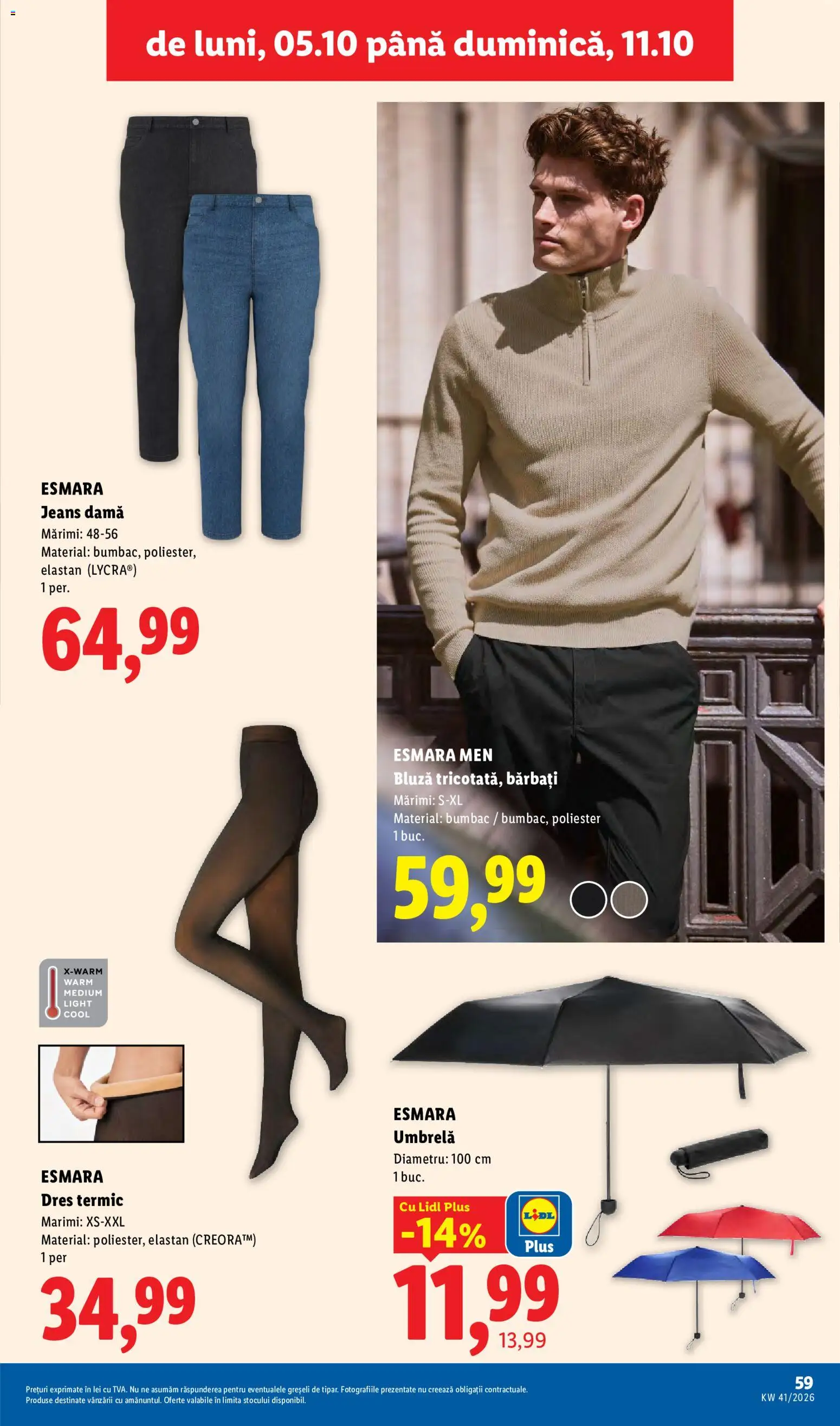 Catalog LIDL 5 - 10 Octombrie 2026 | Pagina 59