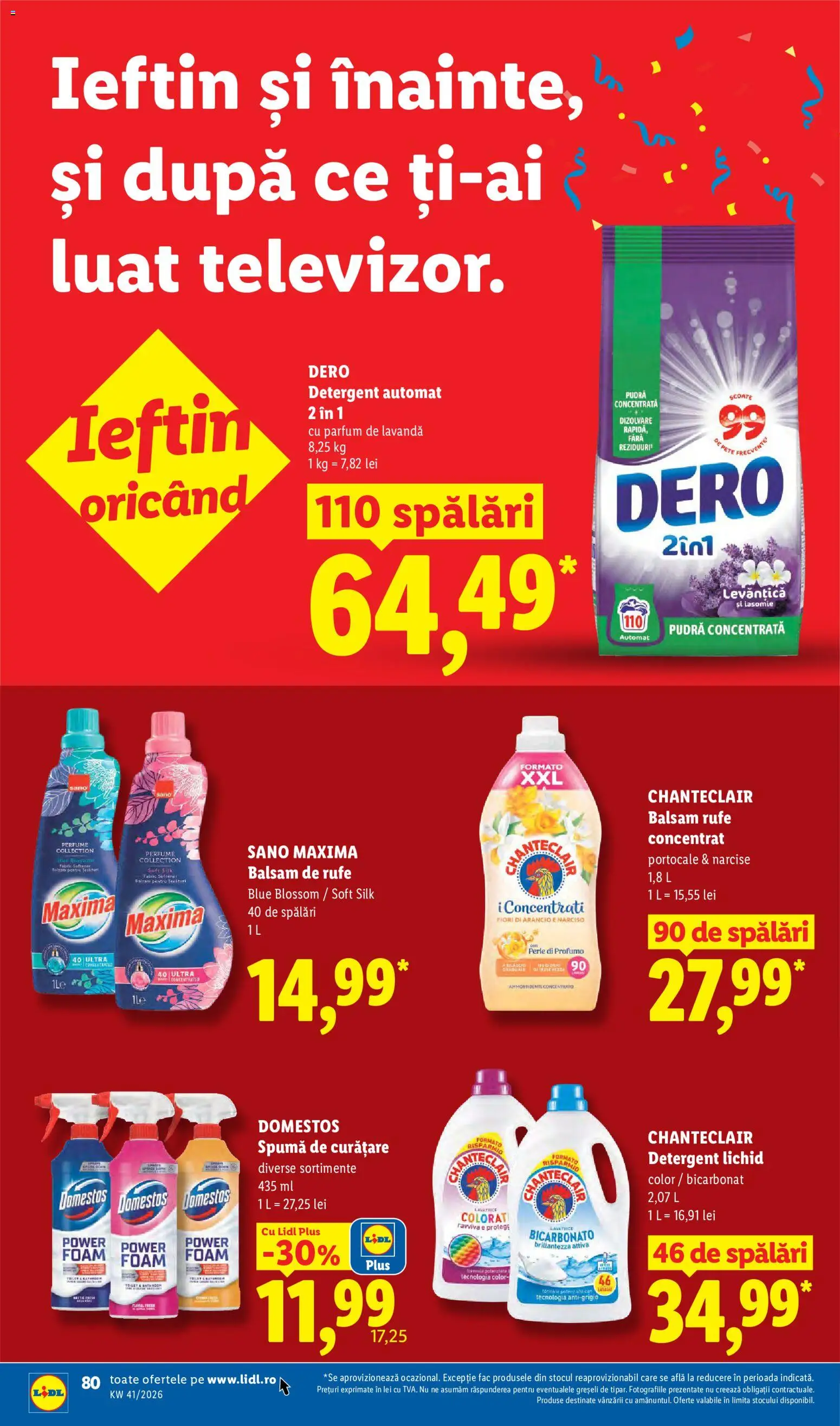 Catalog LIDL 5 - 10 Octombrie 2026 | Pagina 80
