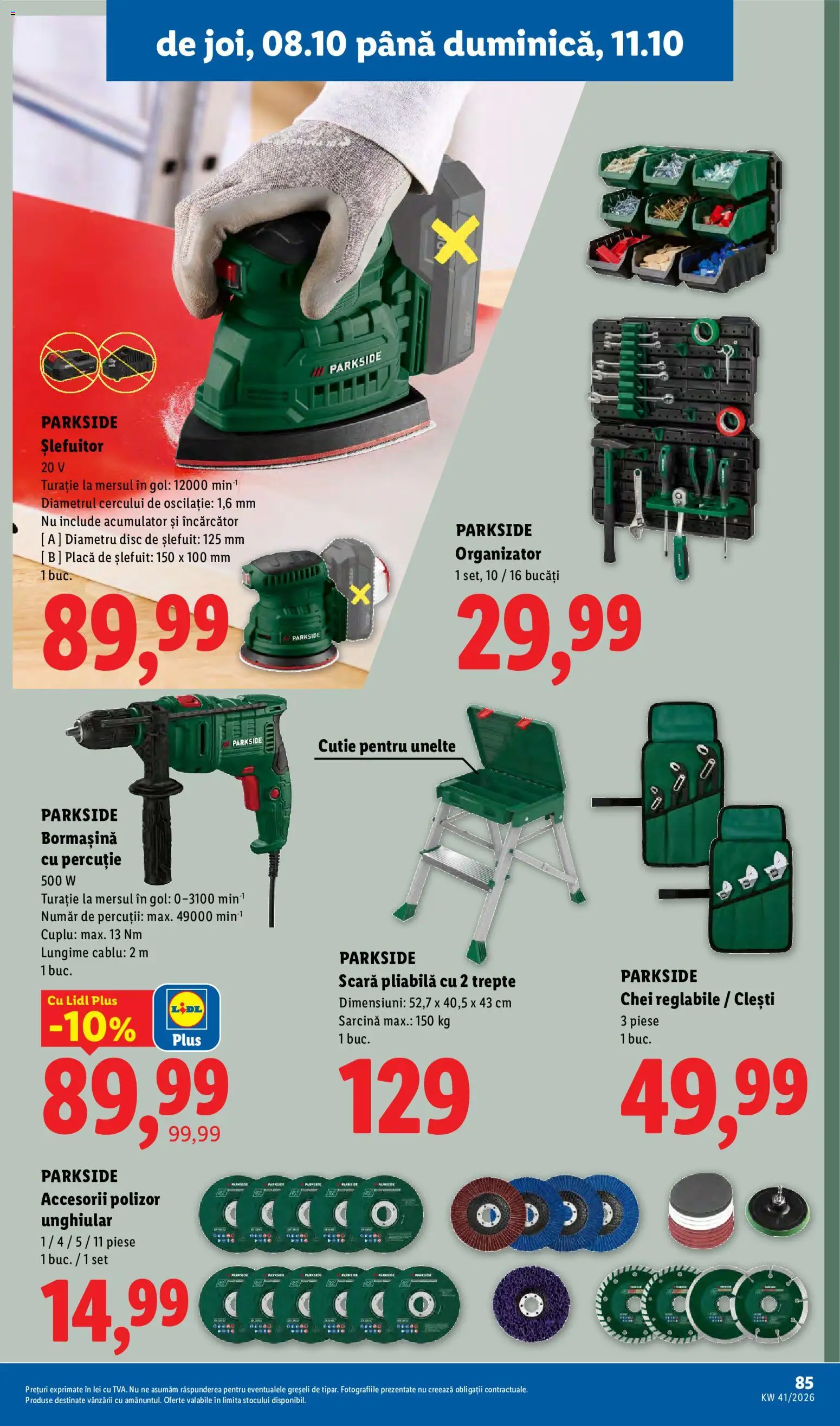 Catalog LIDL 5 - 10 Octombrie 2026 | Pagina 85