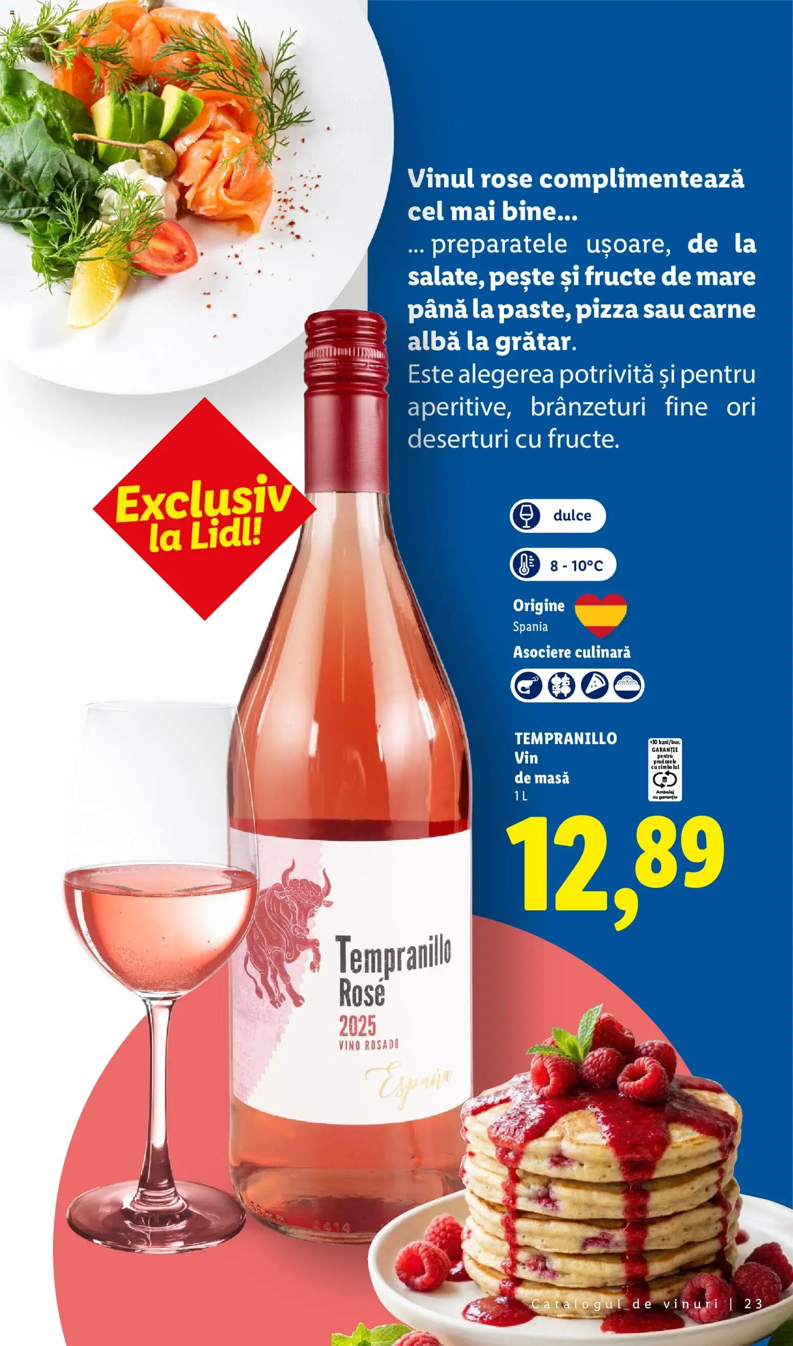 Catalog LIDL 28 Septembrie - 30 Octombrie 2026 | Pagina 23 | Produse: Masă, Pizza, Fructe, Fructe De Mare