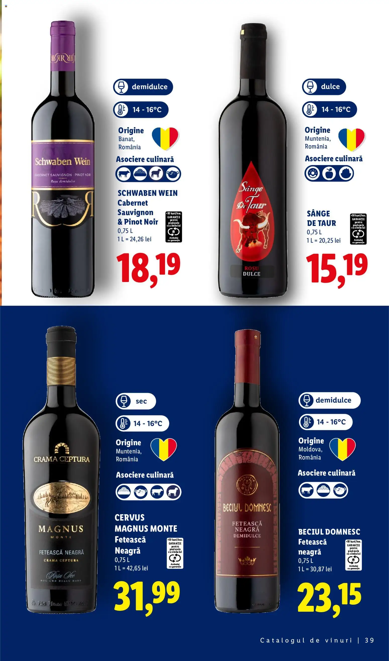 Catalog LIDL 28 Septembrie - 30 Octombrie 2026 | Pagina 39 | Produse: Sauvignon