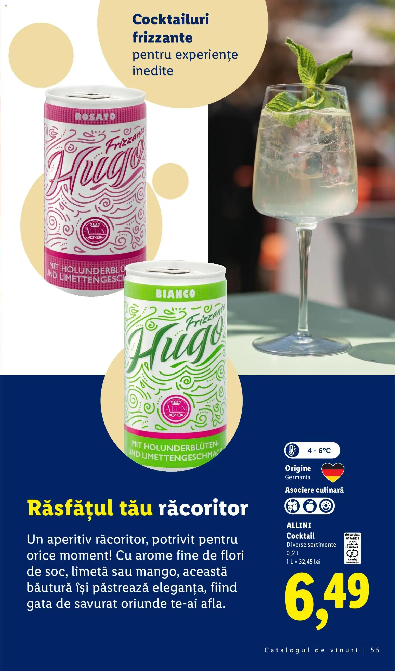 Catalog LIDL 28 Septembrie - 30 Octombrie 2026 | Pagina 55 | Produse: Cocktailuri, Cocktail, Flori