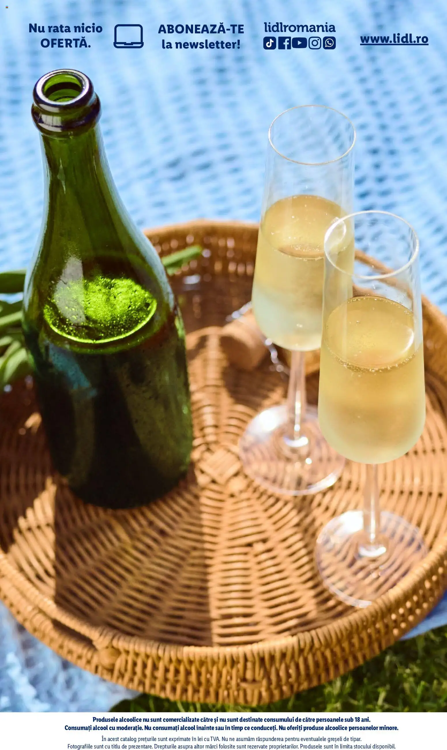 Catalog LIDL 28 Septembrie - 30 Octombrie 2026 | Pagina 58 | Produse: Pahare, Coș, Rață, Prosecco