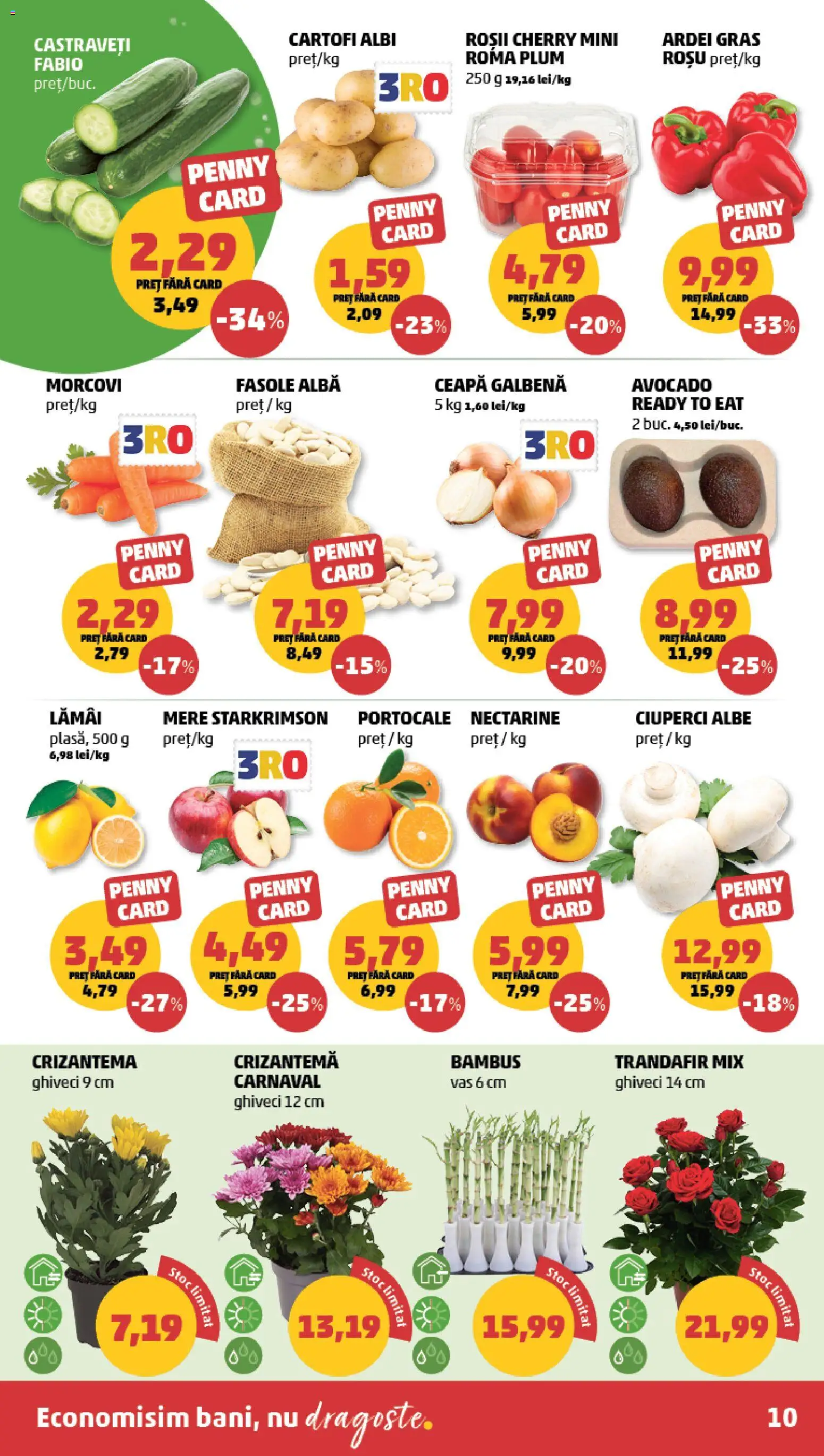 Catalog PENNY Market 30 Septembrie - 5 Octombrie 2026 | Pagina 10 | Produse: Nectarine, Lamai, Ceapă galbenă, Avocado