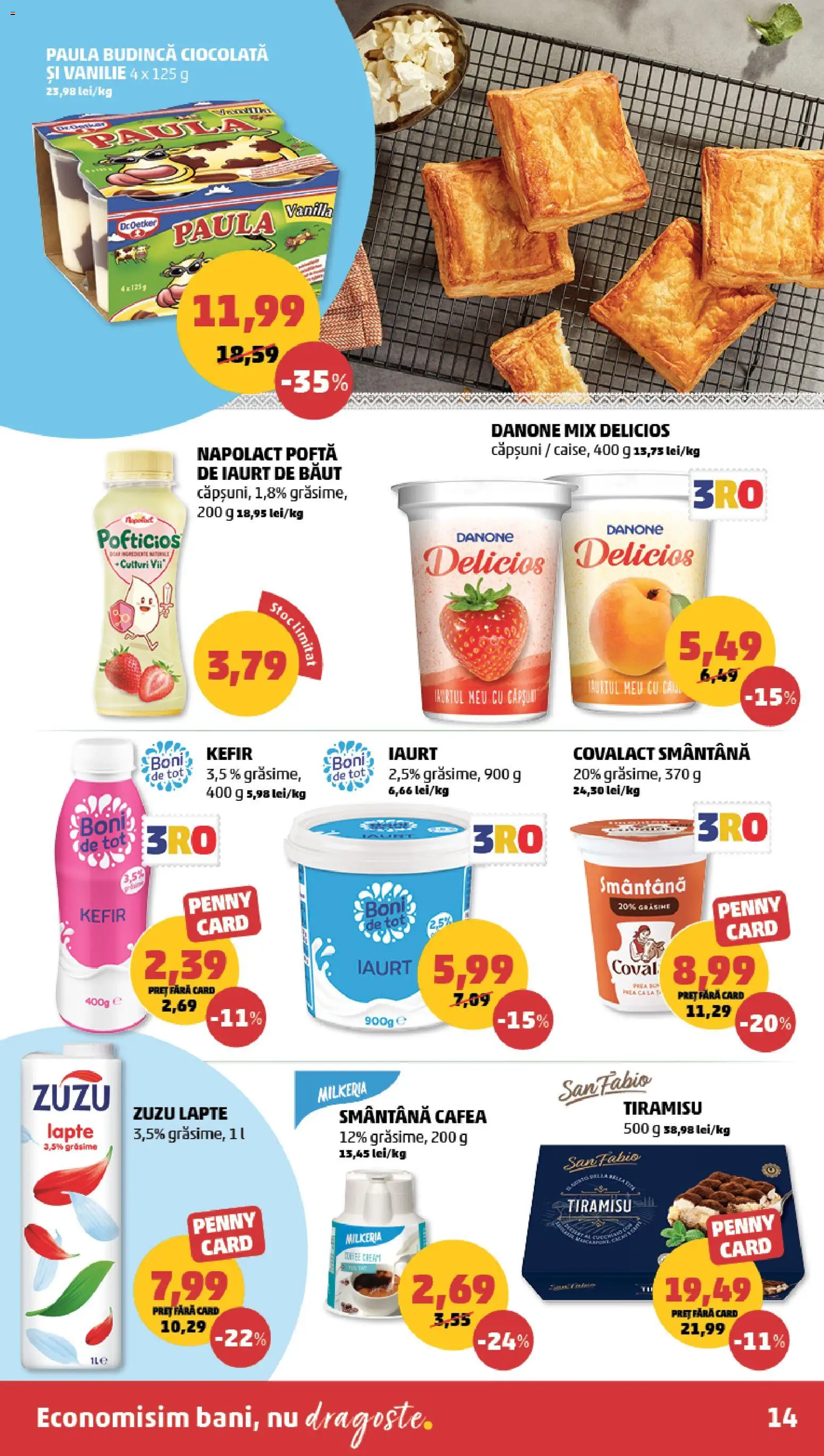Catalog PENNY Market 30 Septembrie - 5 Octombrie 2026 | Pagina 14 | Produse: Lapte, Ciocolată, Danone, Căpșuni