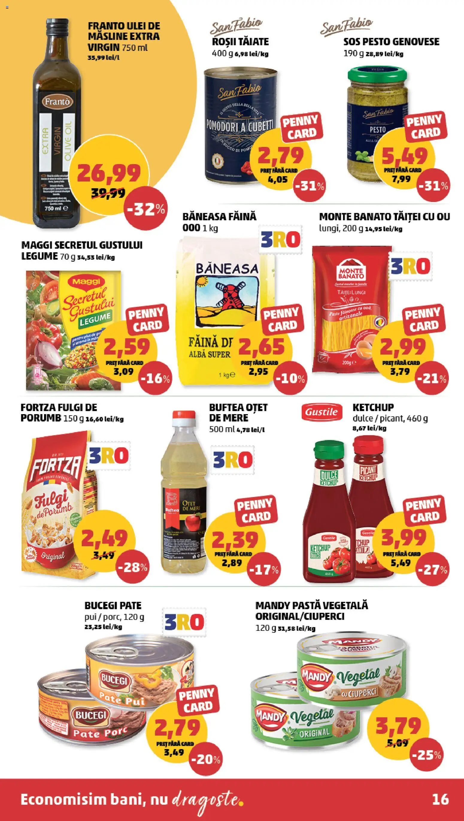 Catalog PENNY Market 30 Septembrie - 5 Octombrie 2026 | Pagina 16 | Produse: Ulei, Mere, Porumb, Legume