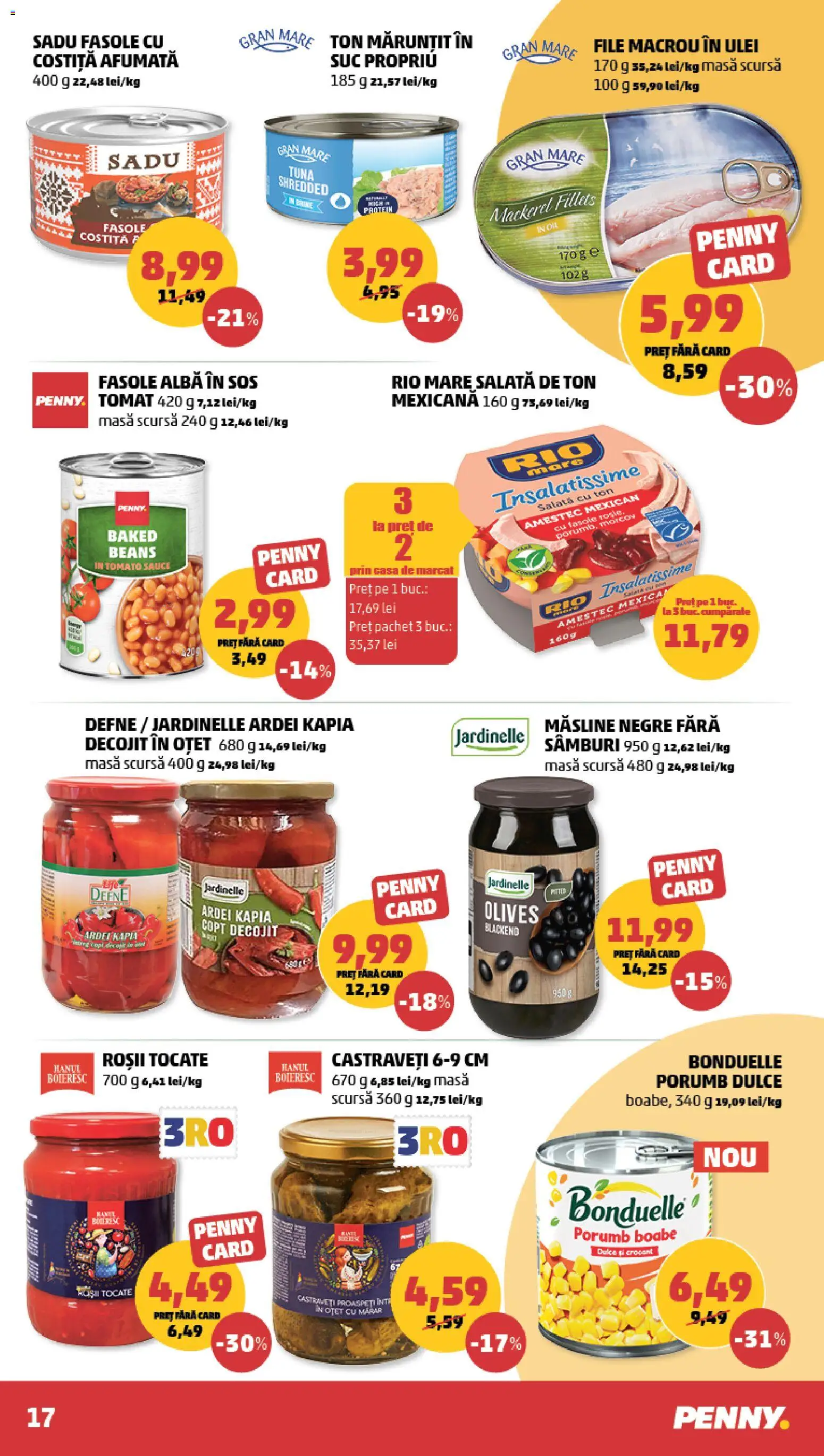 Catalog PENNY Market 30 Septembrie - 5 Octombrie 2026 | Pagina 17 | Produse: Ardei, Oțet, Roșii, Porumb