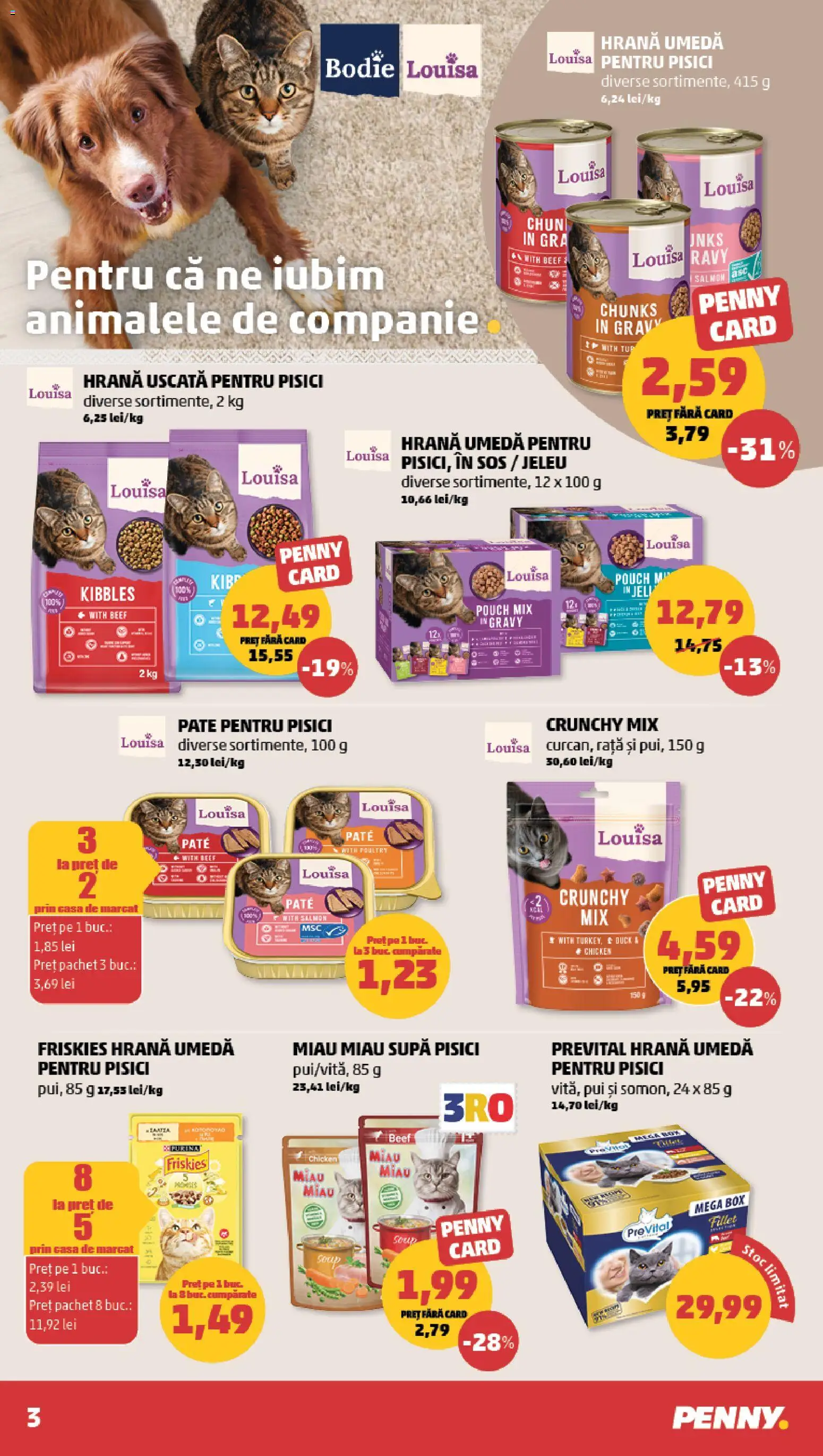 Catalog PENNY Market 30 Septembrie - 5 Octombrie 2026 | Pagina 3 | Produse: Pui, Pate, Rață, Sos