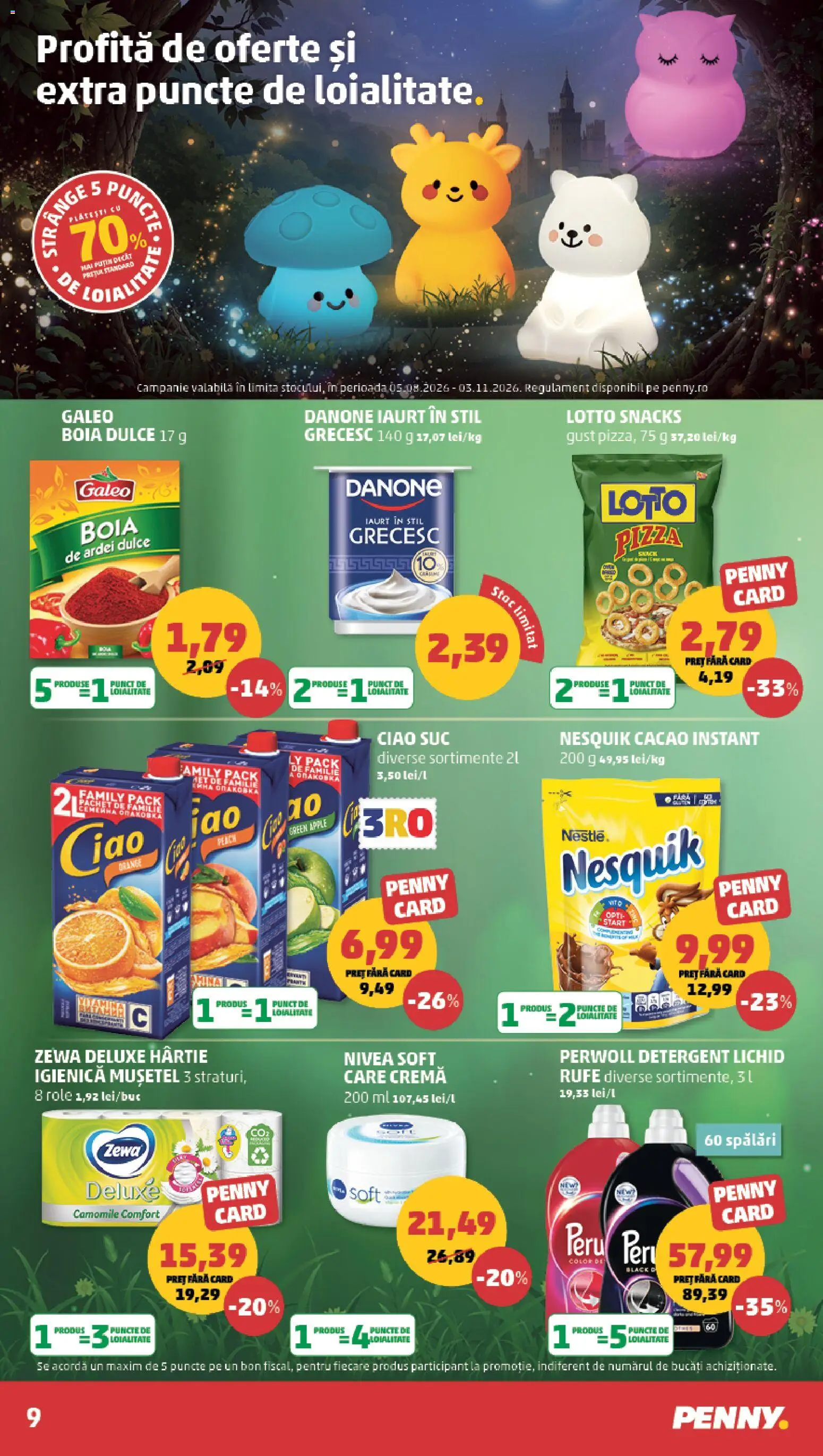 Catalog PENNY Market 30 Septembrie - 5 Octombrie 2026 | Pagina 9 | Produse: Nivea, Apple, Danone, Cacao
