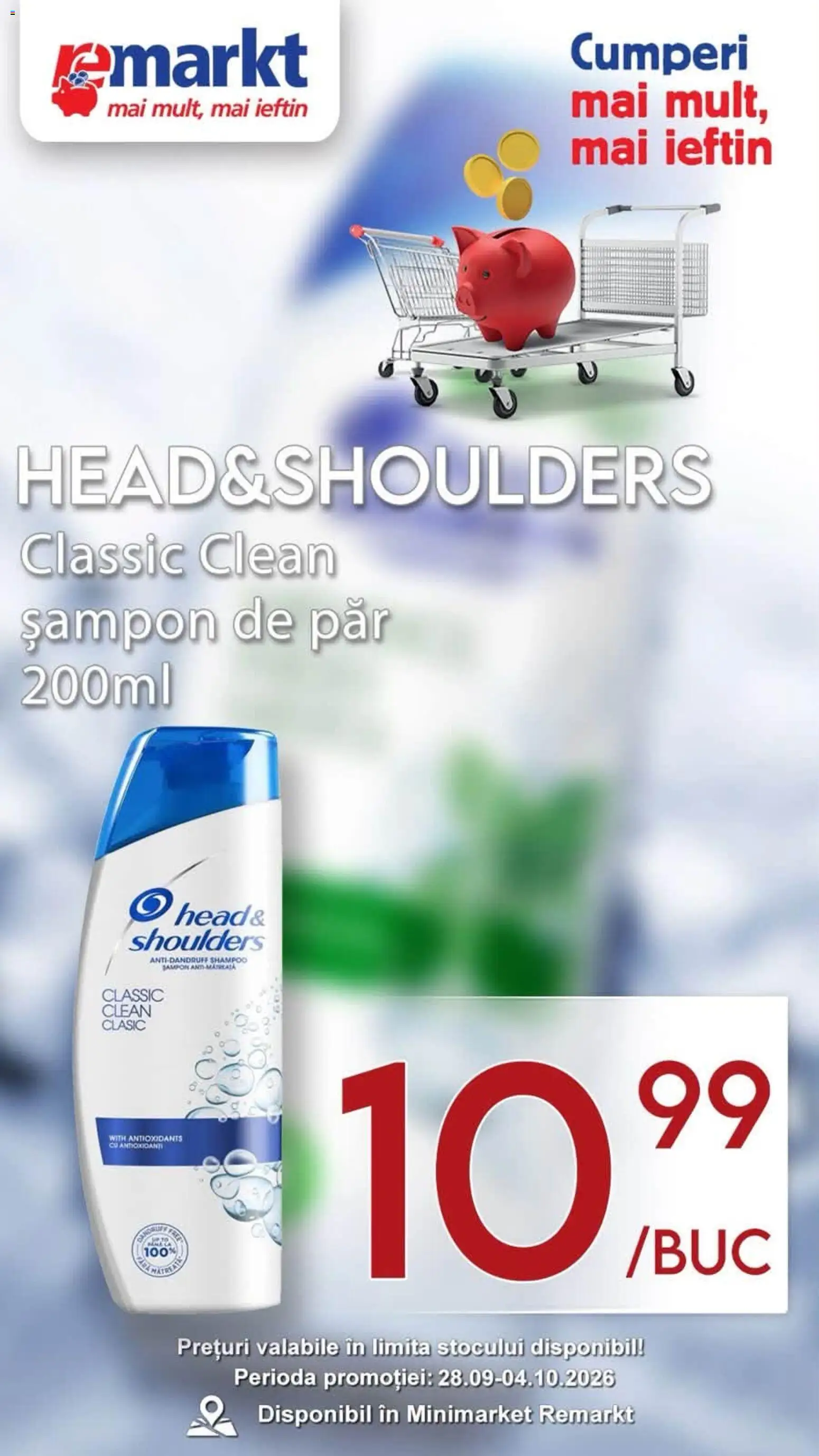 Catalog Remarkt 28 Septembrie - 3 Octombrie 2026 | Pagina 4 | Produse: Clean, Șampon
