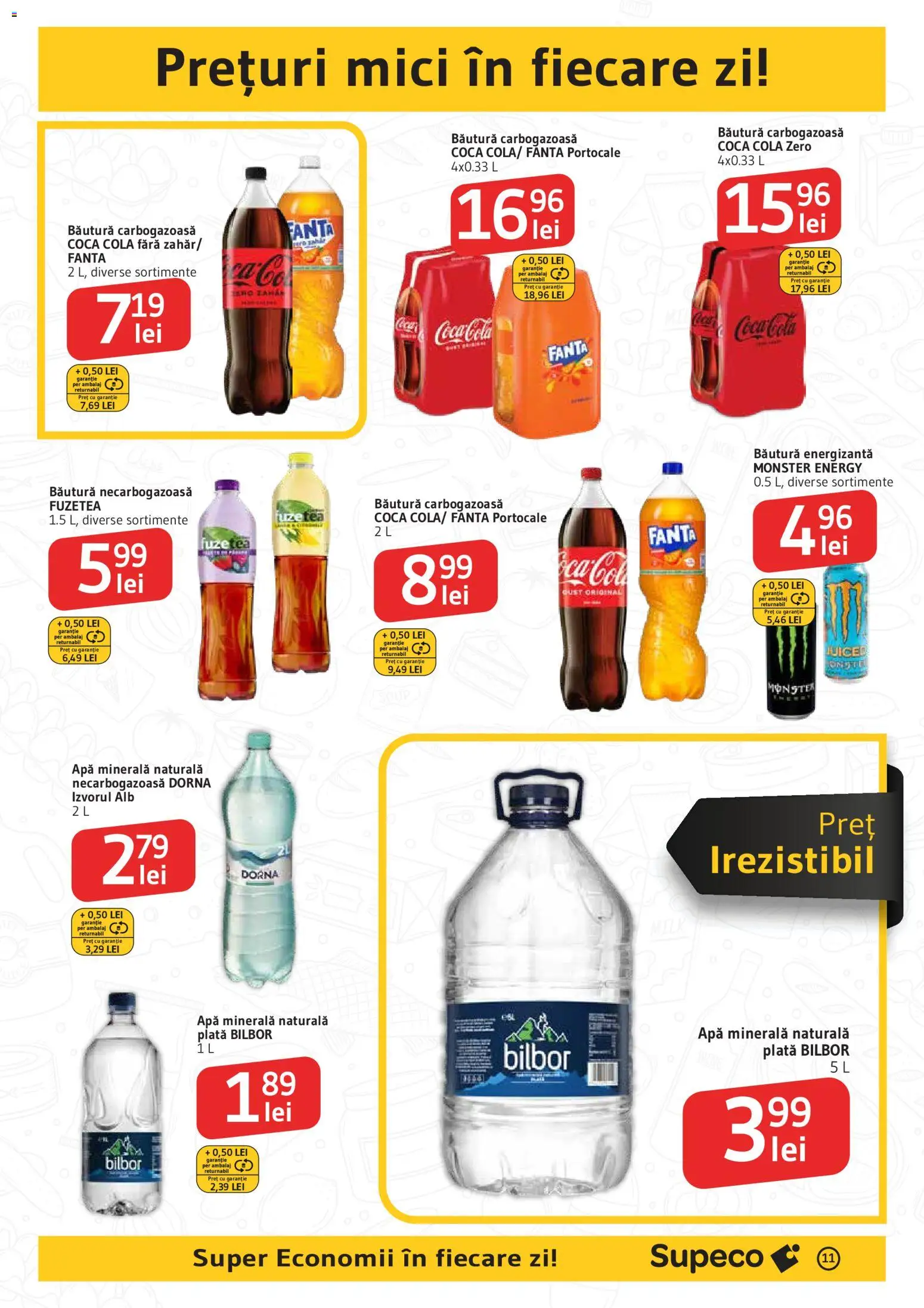Catalog Supeco 1 - 13 Octombrie 2026 | Pagina 11 | Produse: Apa minerala, Mici, Fanta, Cola